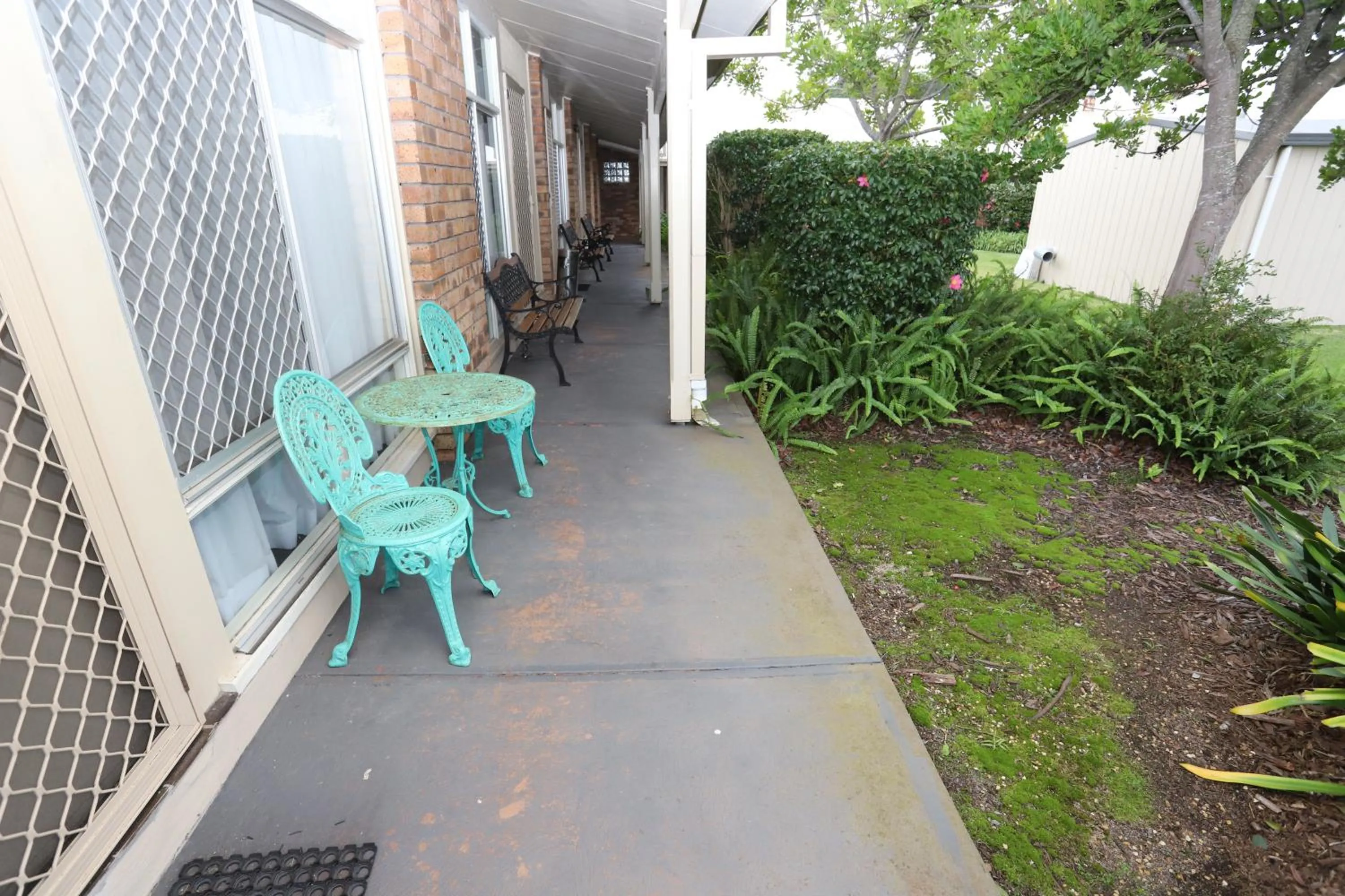 Patio in Sleepy Hill Motor Inn