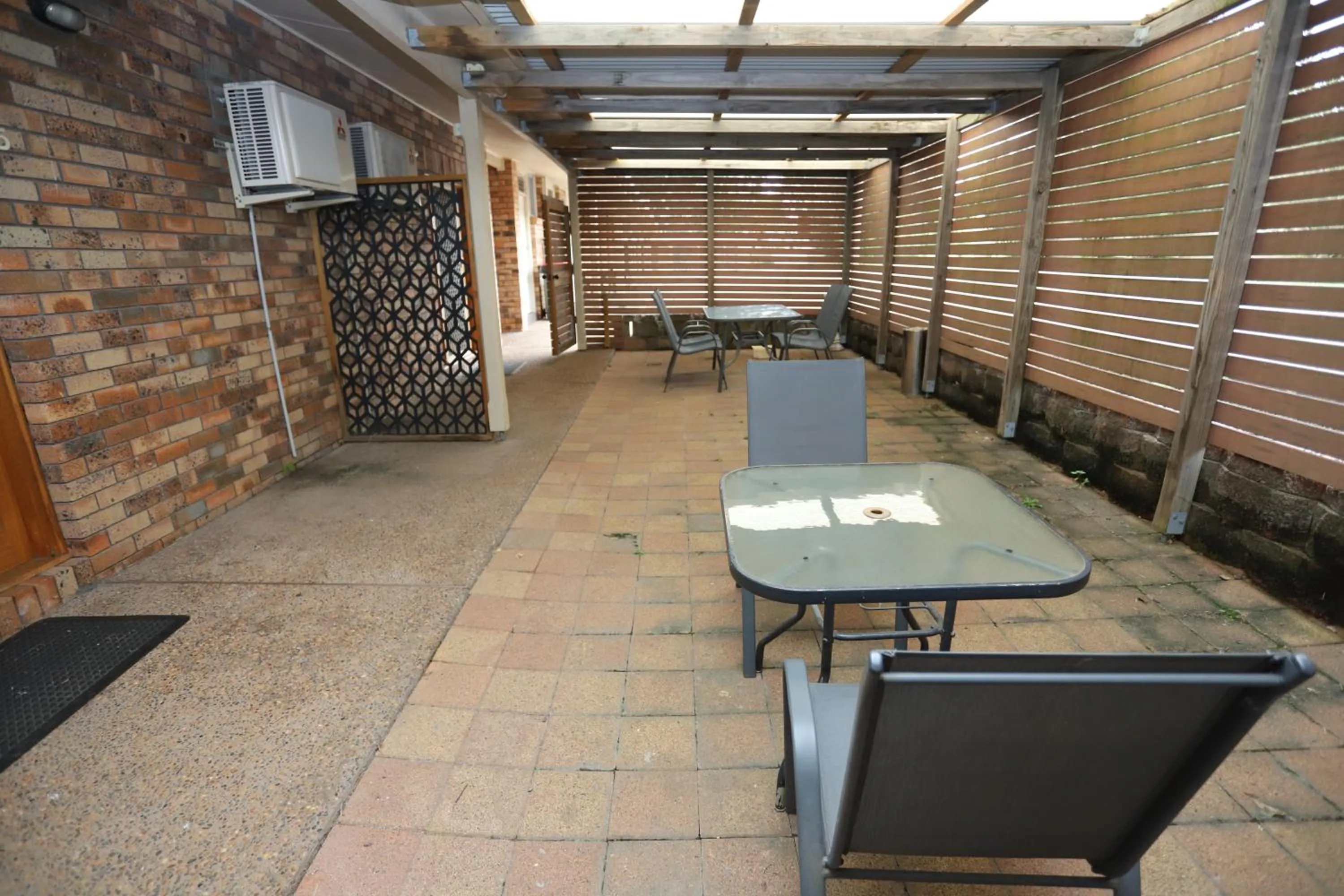 Patio in Sleepy Hill Motor Inn