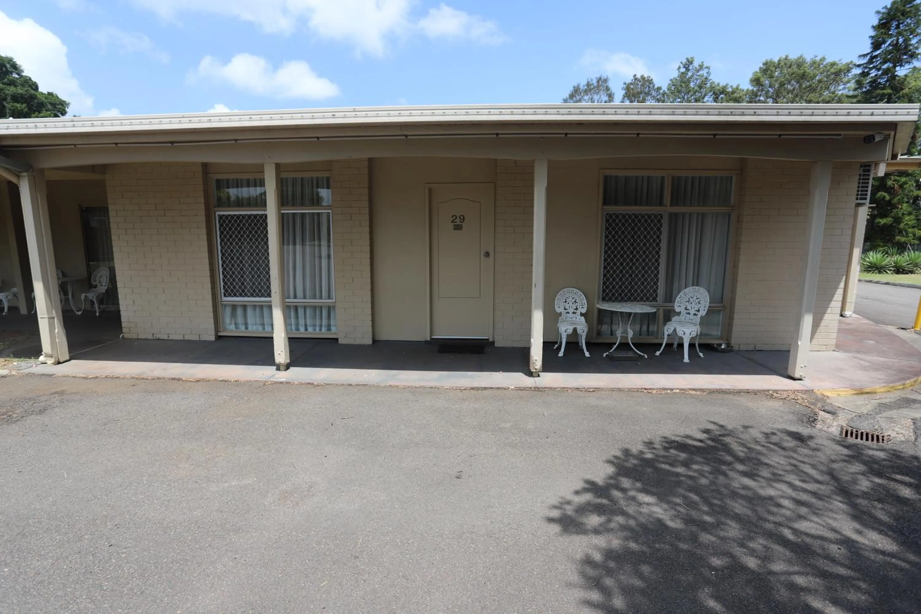 Patio in Sleepy Hill Motor Inn
