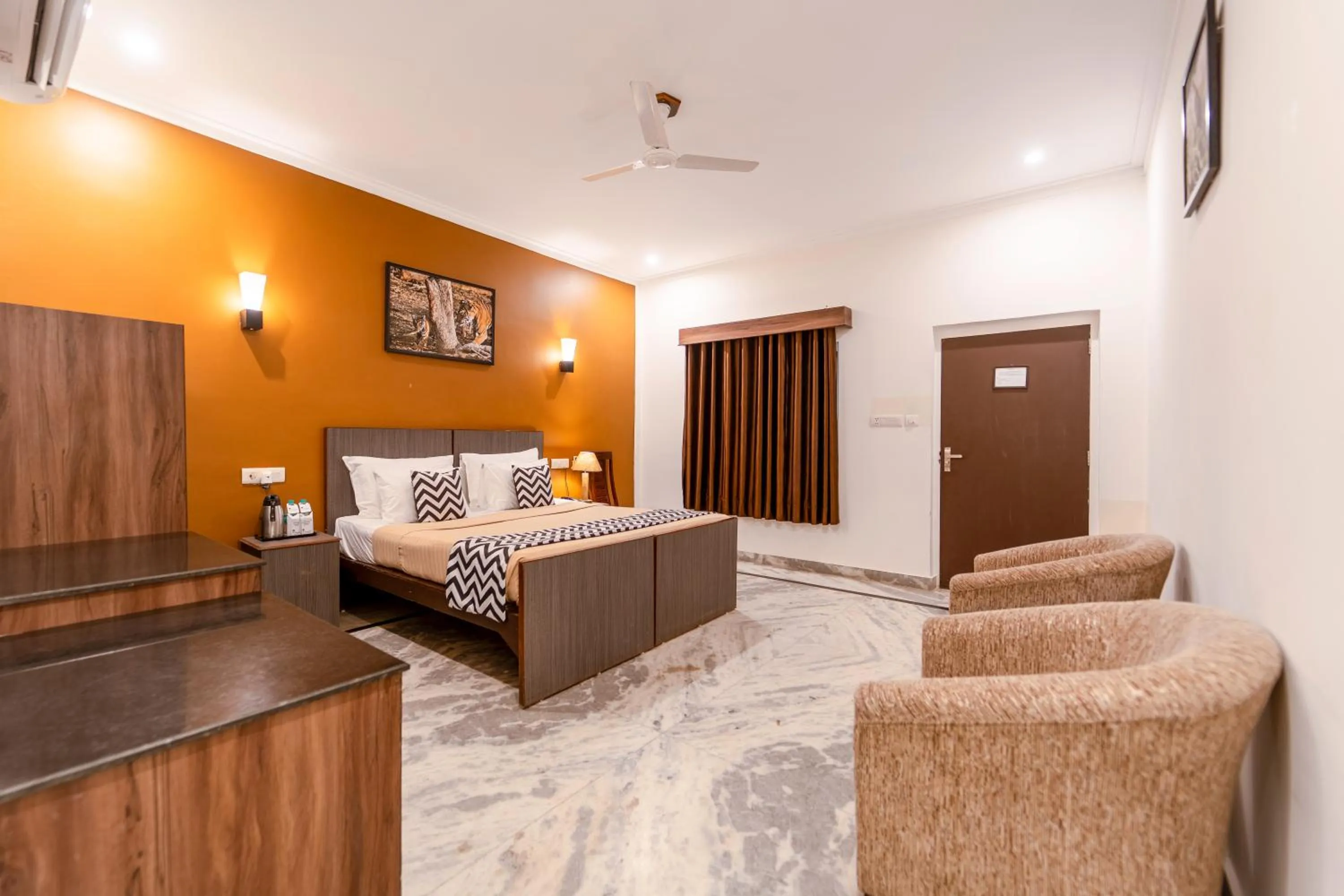 Bedroom in The Pugmark, A Wildlife Resort