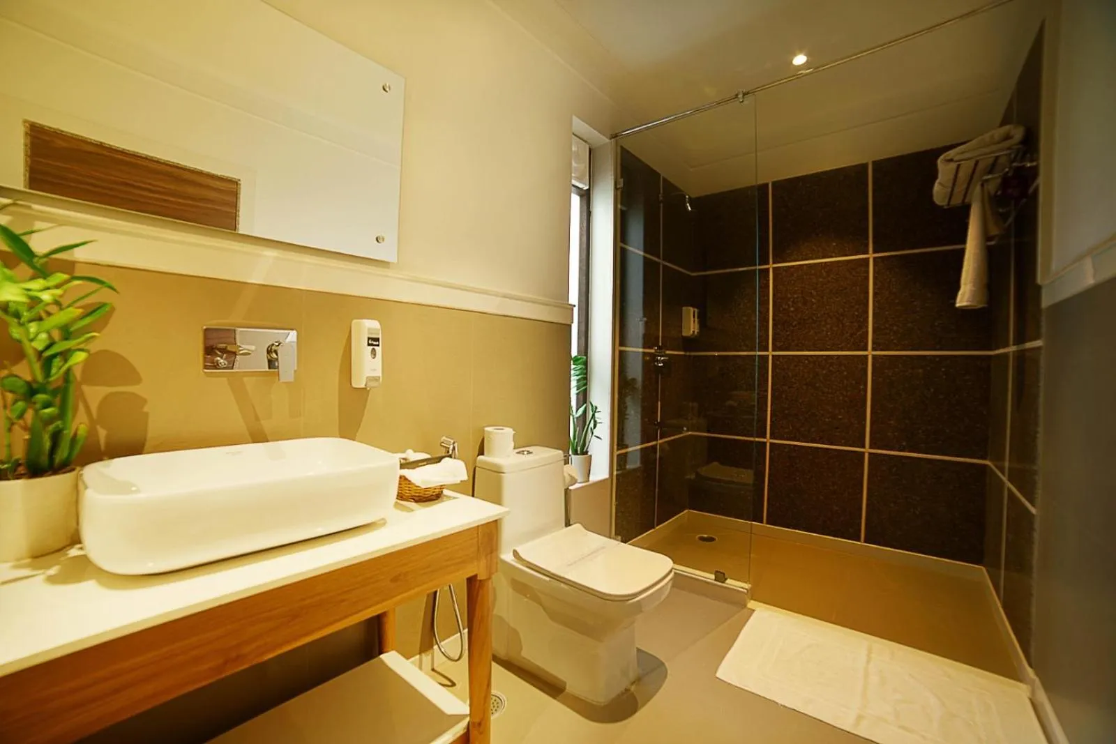 Bathroom in The Pugmark, A Wildlife Resort