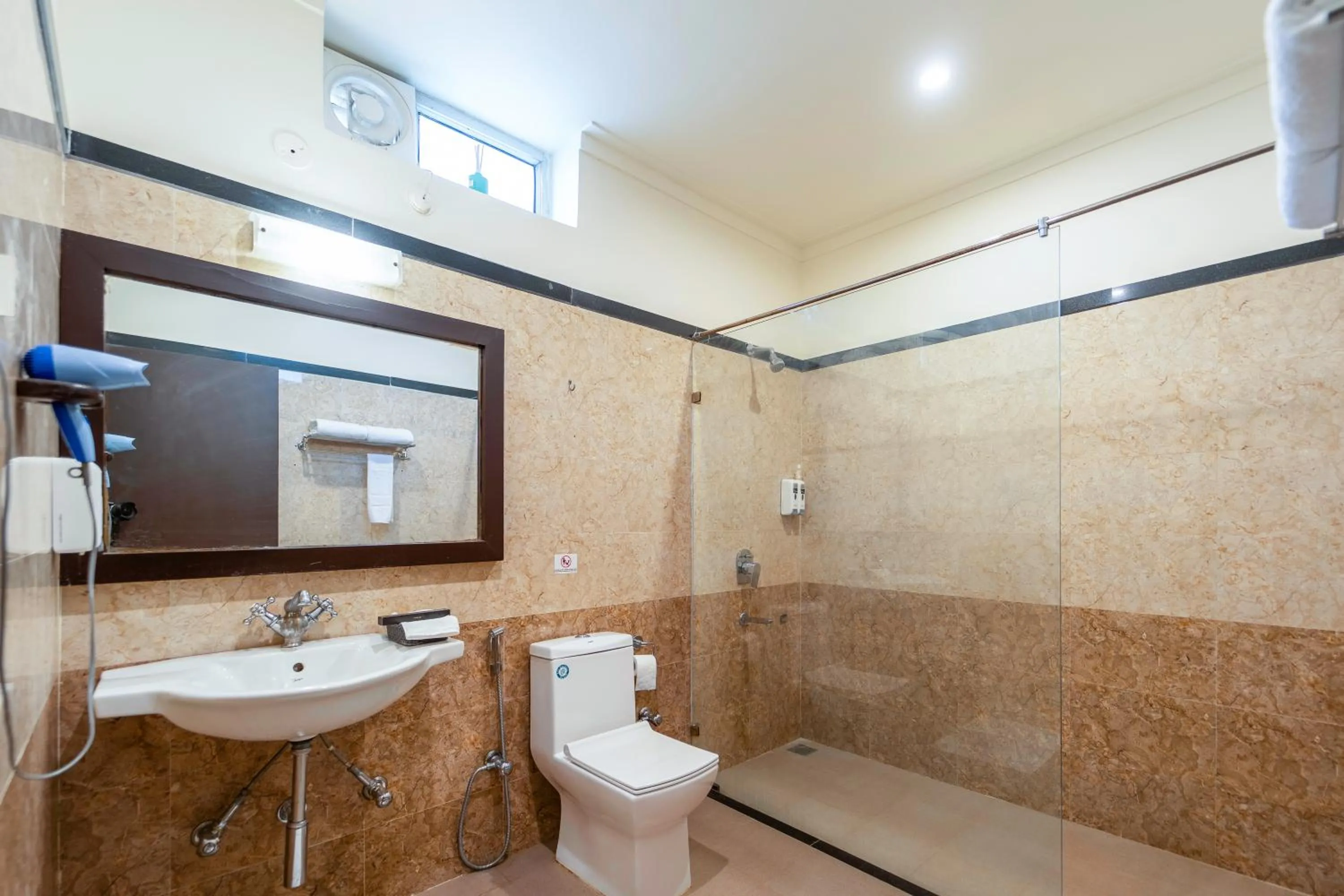 Bathroom in The Pugmark, A Wildlife Resort