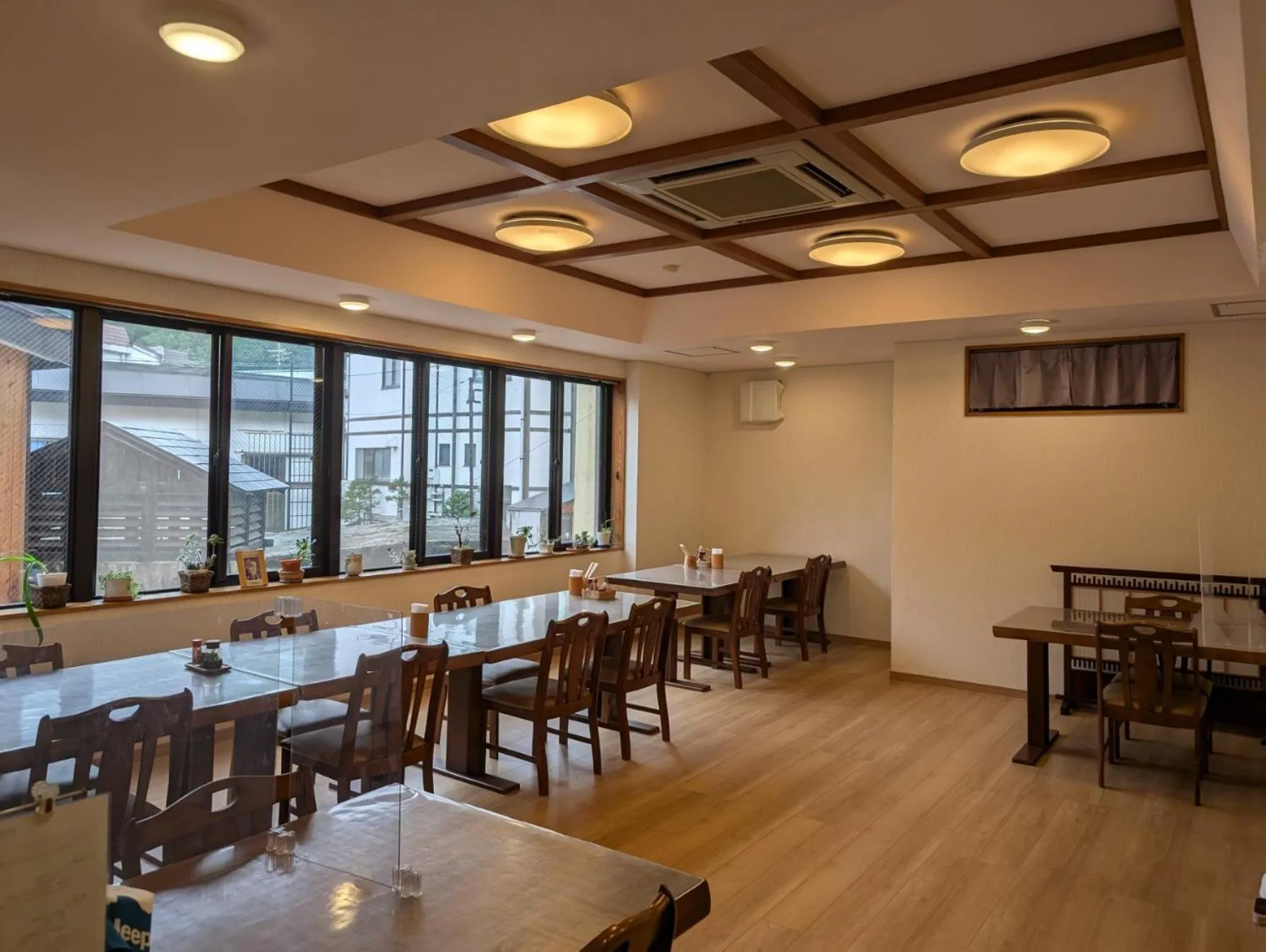 Dining area in Oyado Nozawaya