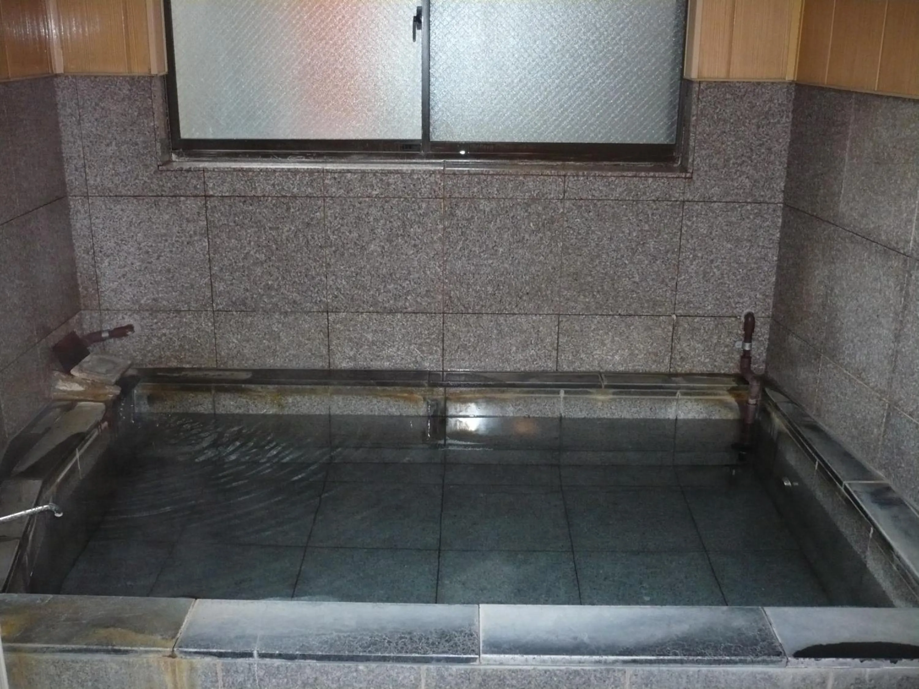 Hot Spring Bath in Oyado Nozawaya