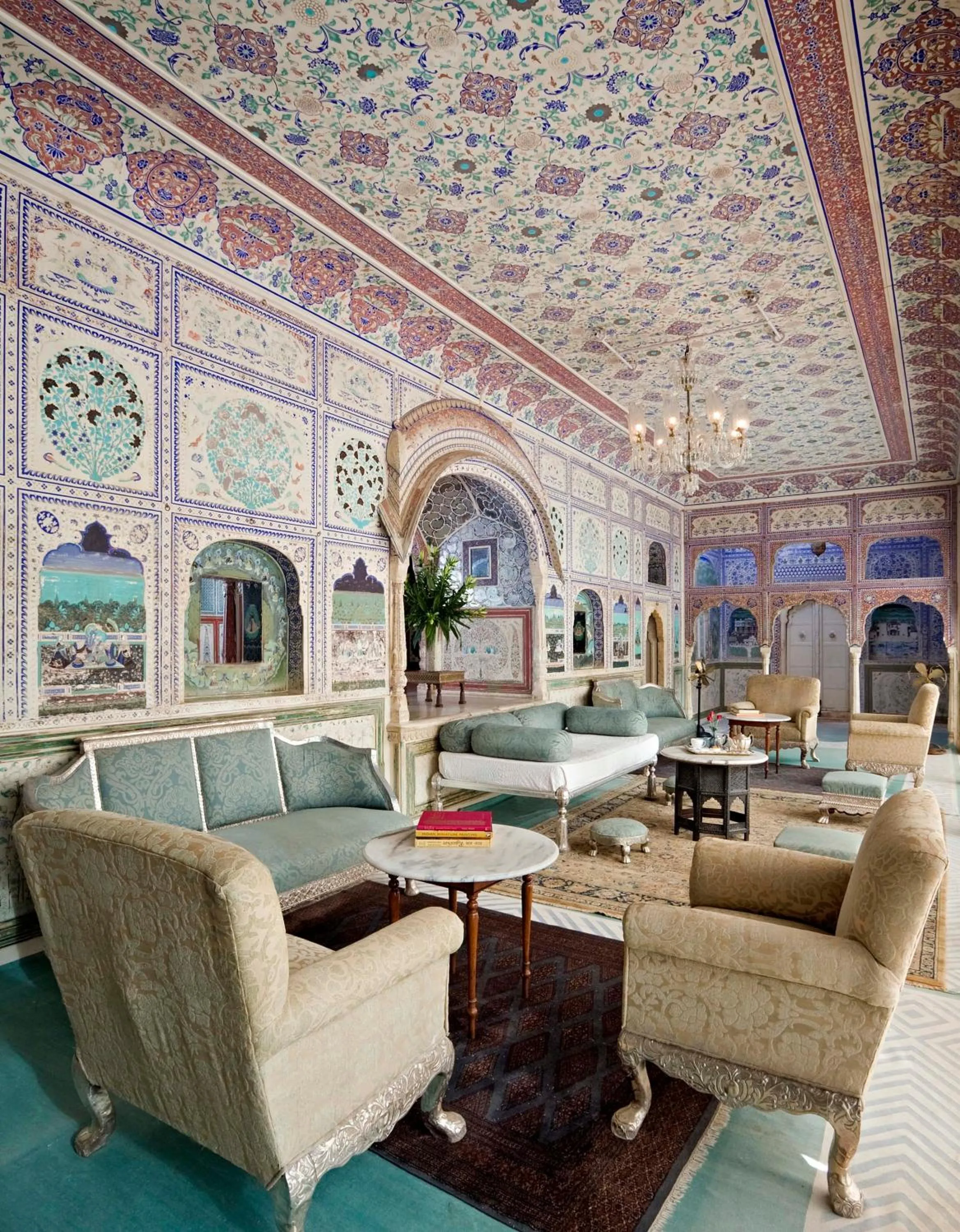 Lounge or bar in Samode Palace