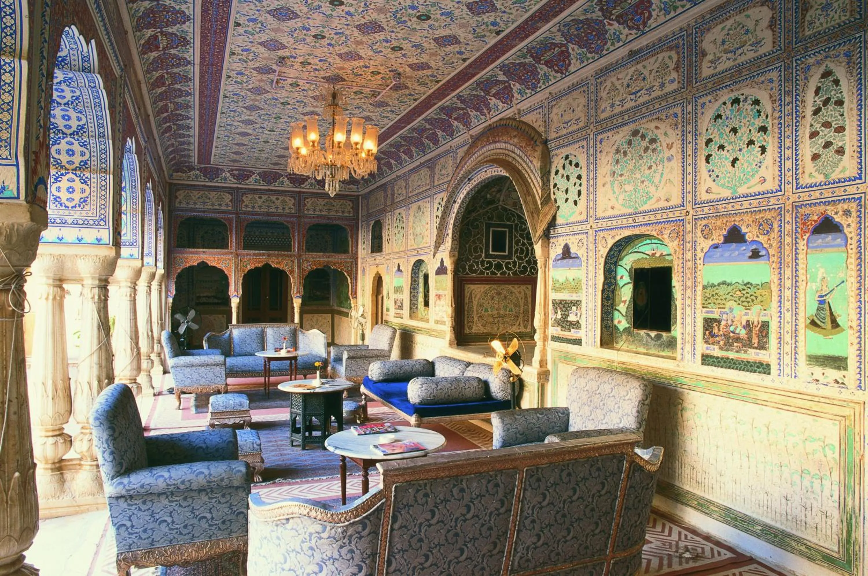 Lounge or bar in Samode Palace