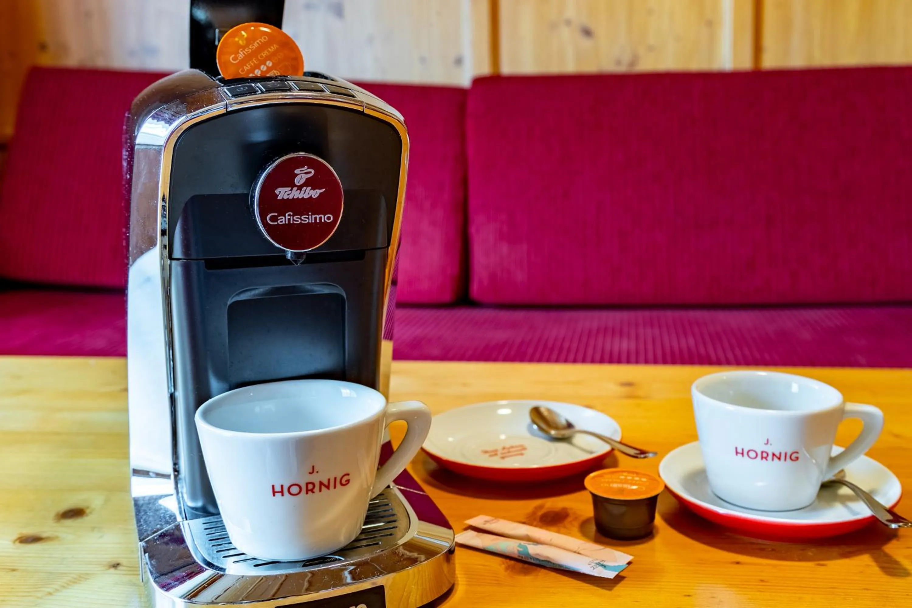 Coffee/tea facilities in Hotel Latini