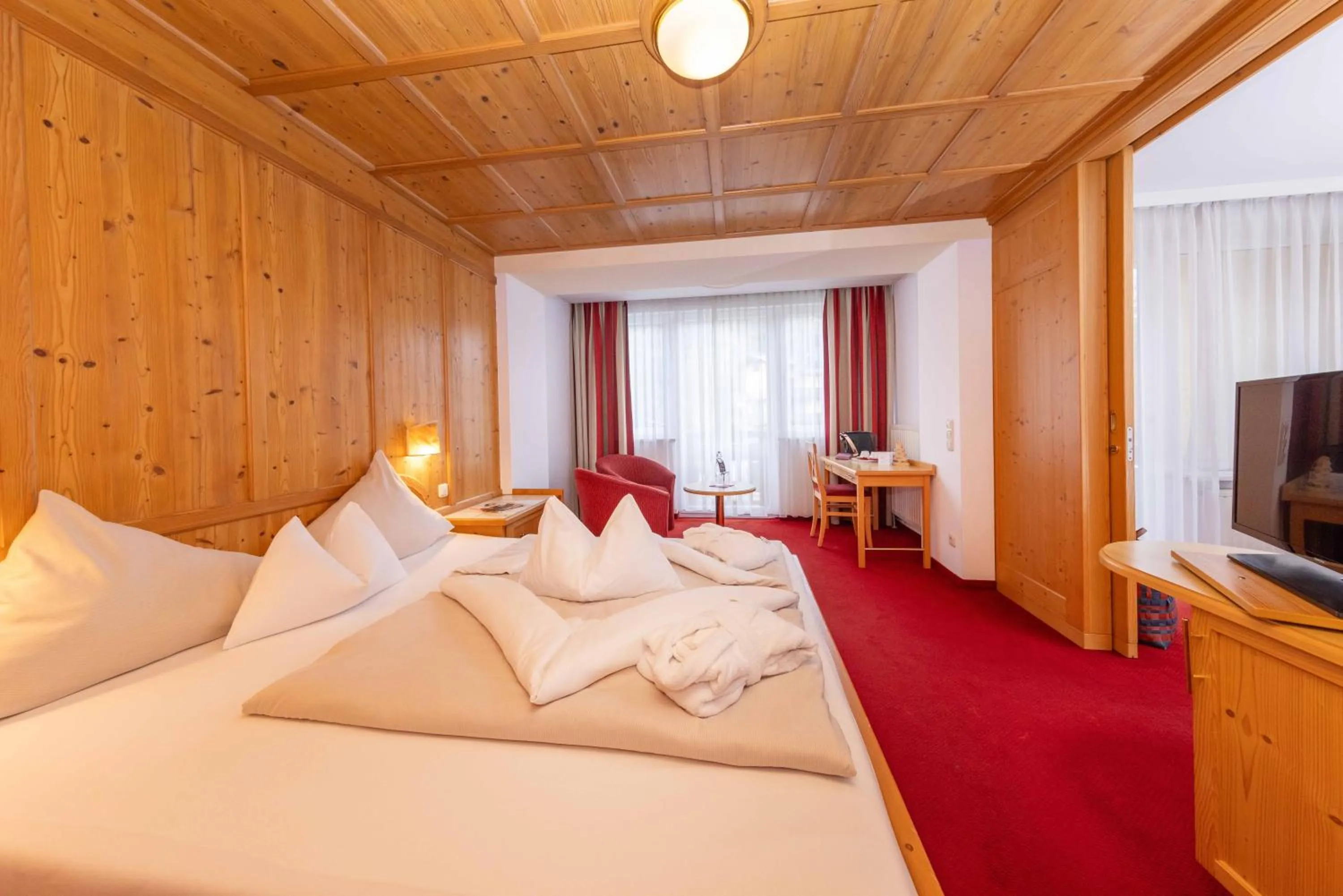 Bedroom, Bed in Hotel Latini