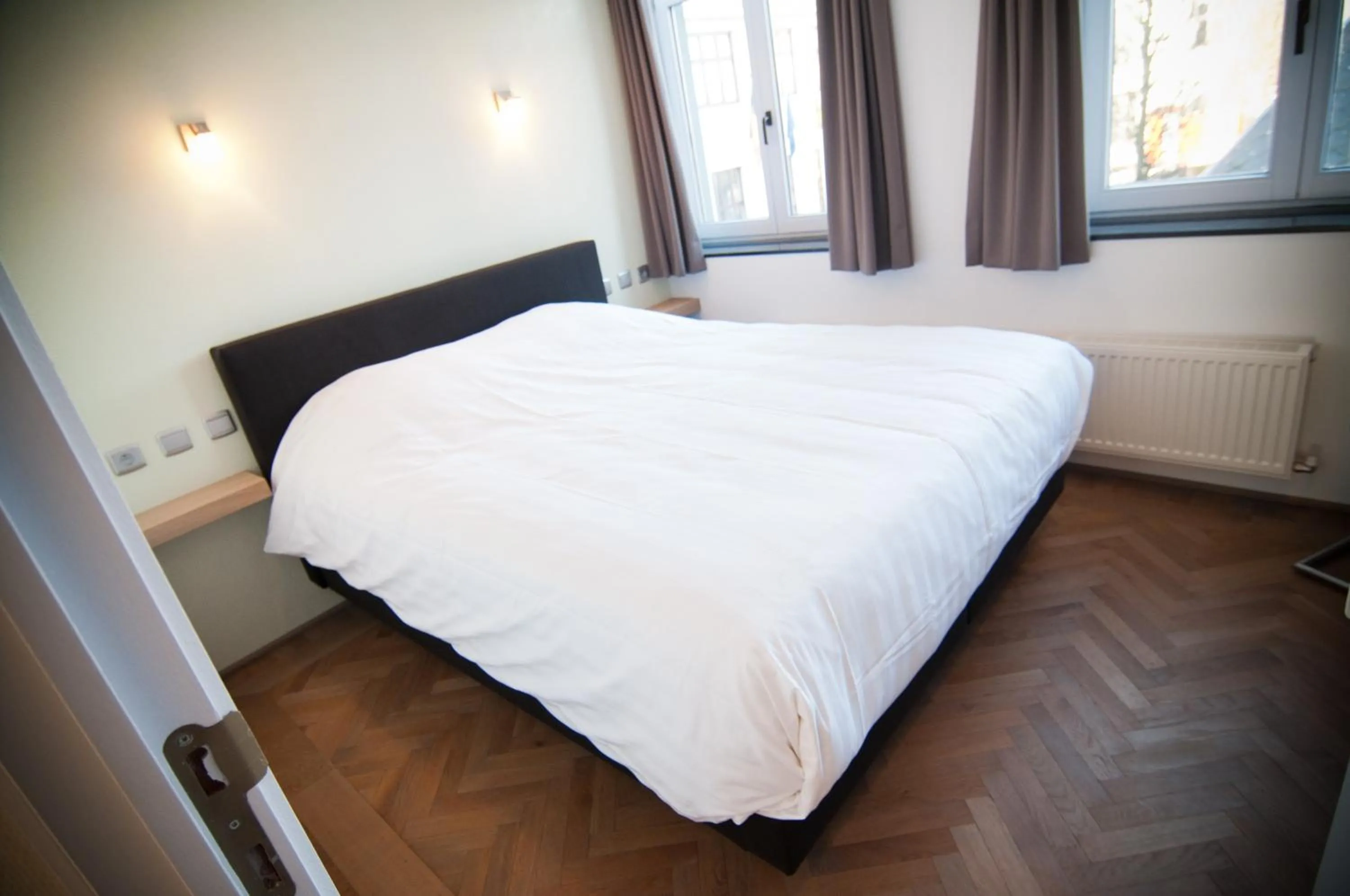 Bedroom, Bed in Apartment De Maasnacht