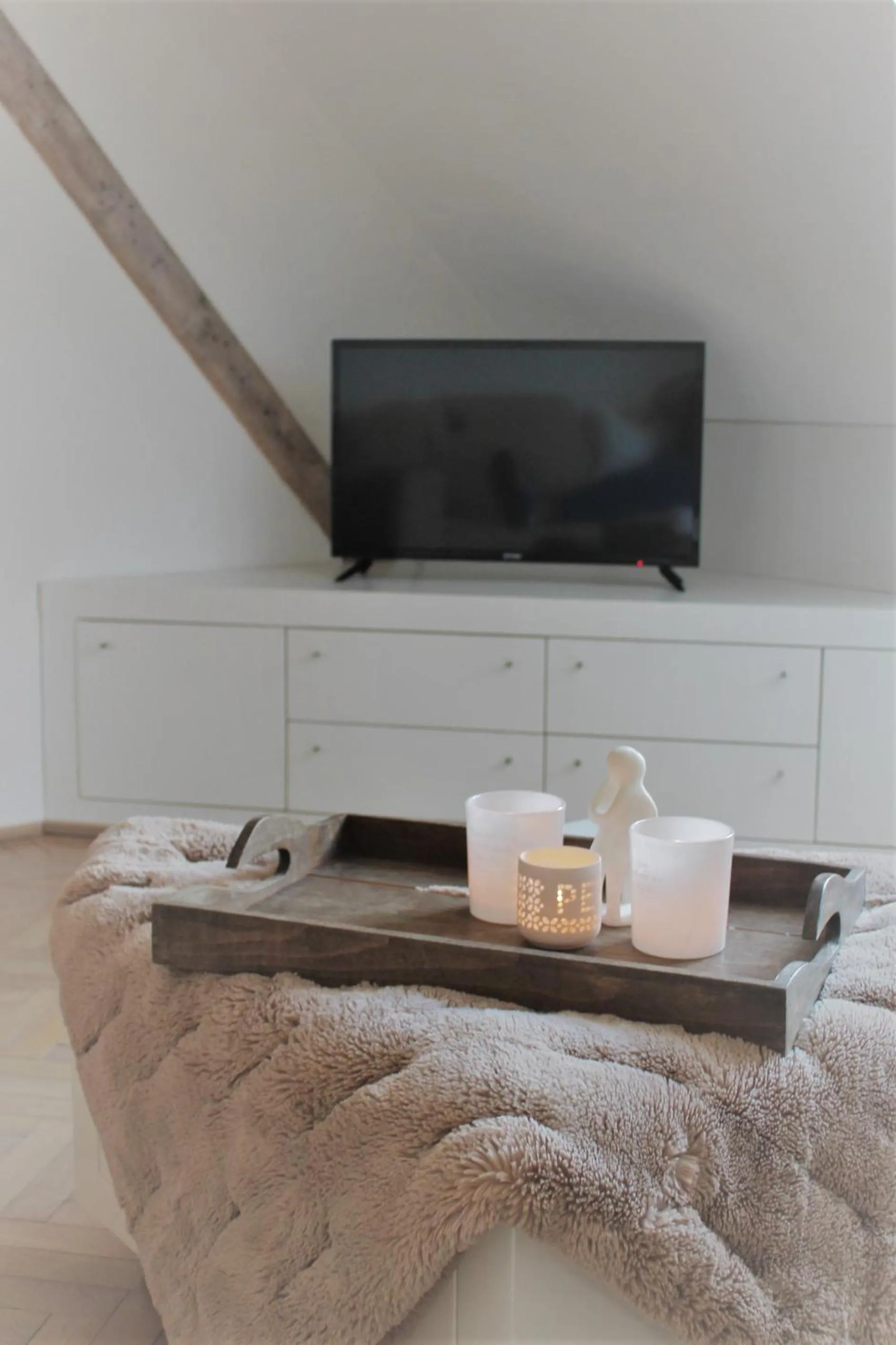 TV and multimedia in Apartment De Maasnacht