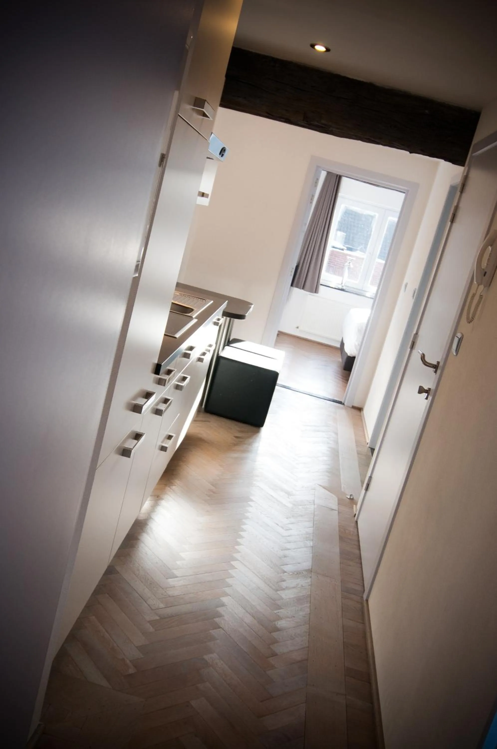 Kitchen or kitchenette in Apartment De Maasnacht