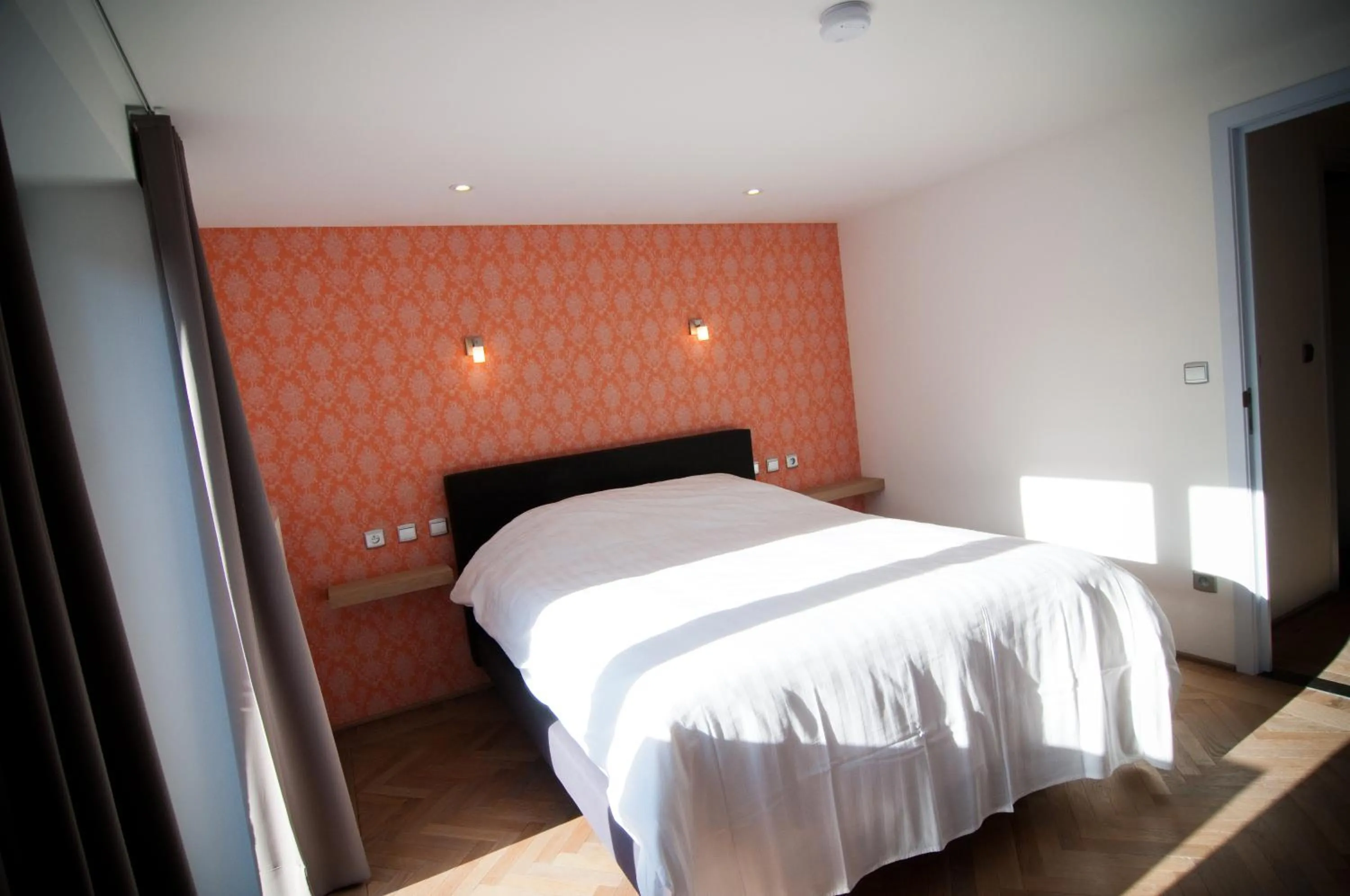 Bedroom, Bed in Apartment De Maasnacht