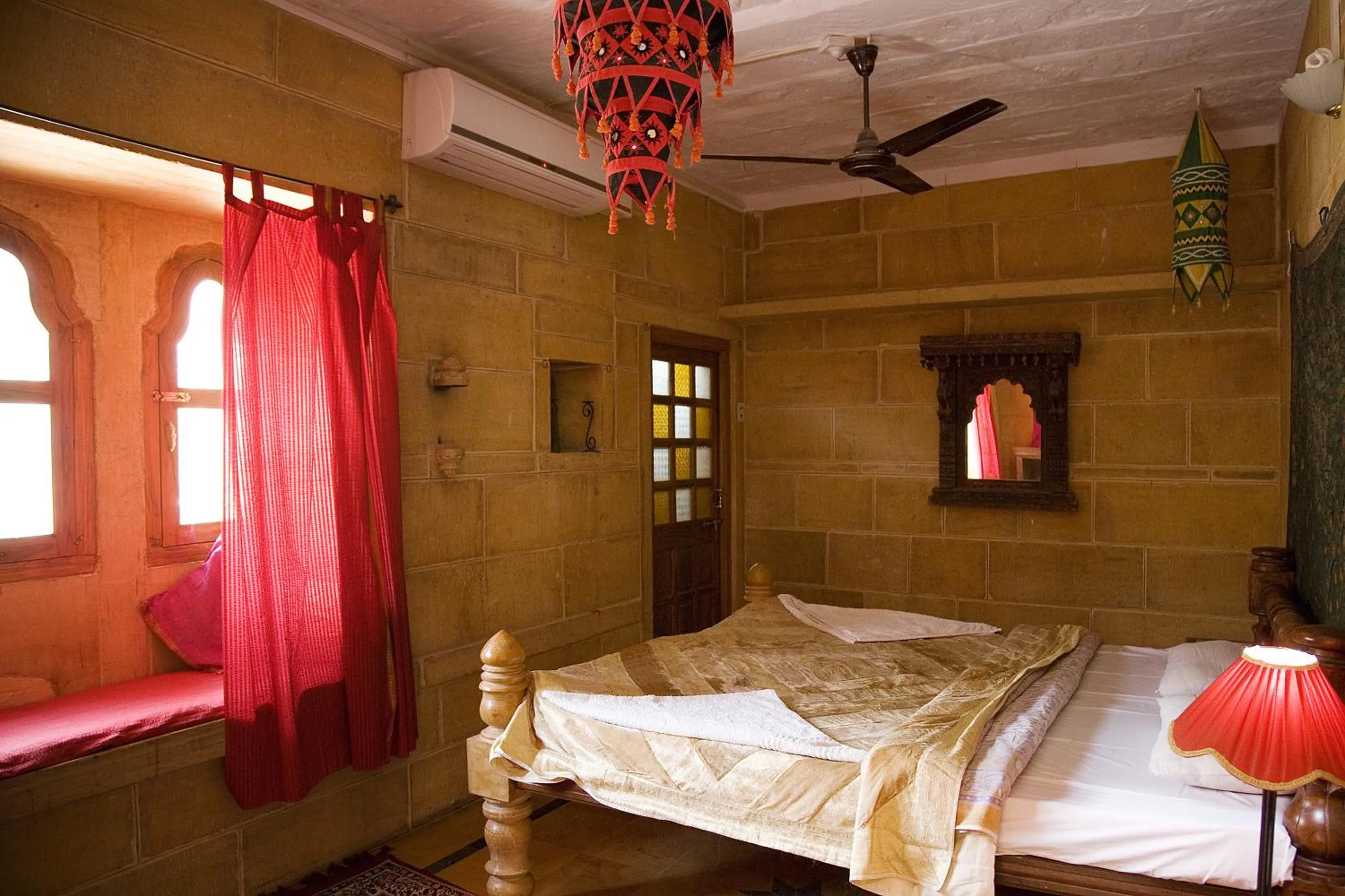 Day, Bed in Shahi Palace Hotel Jaisalmer