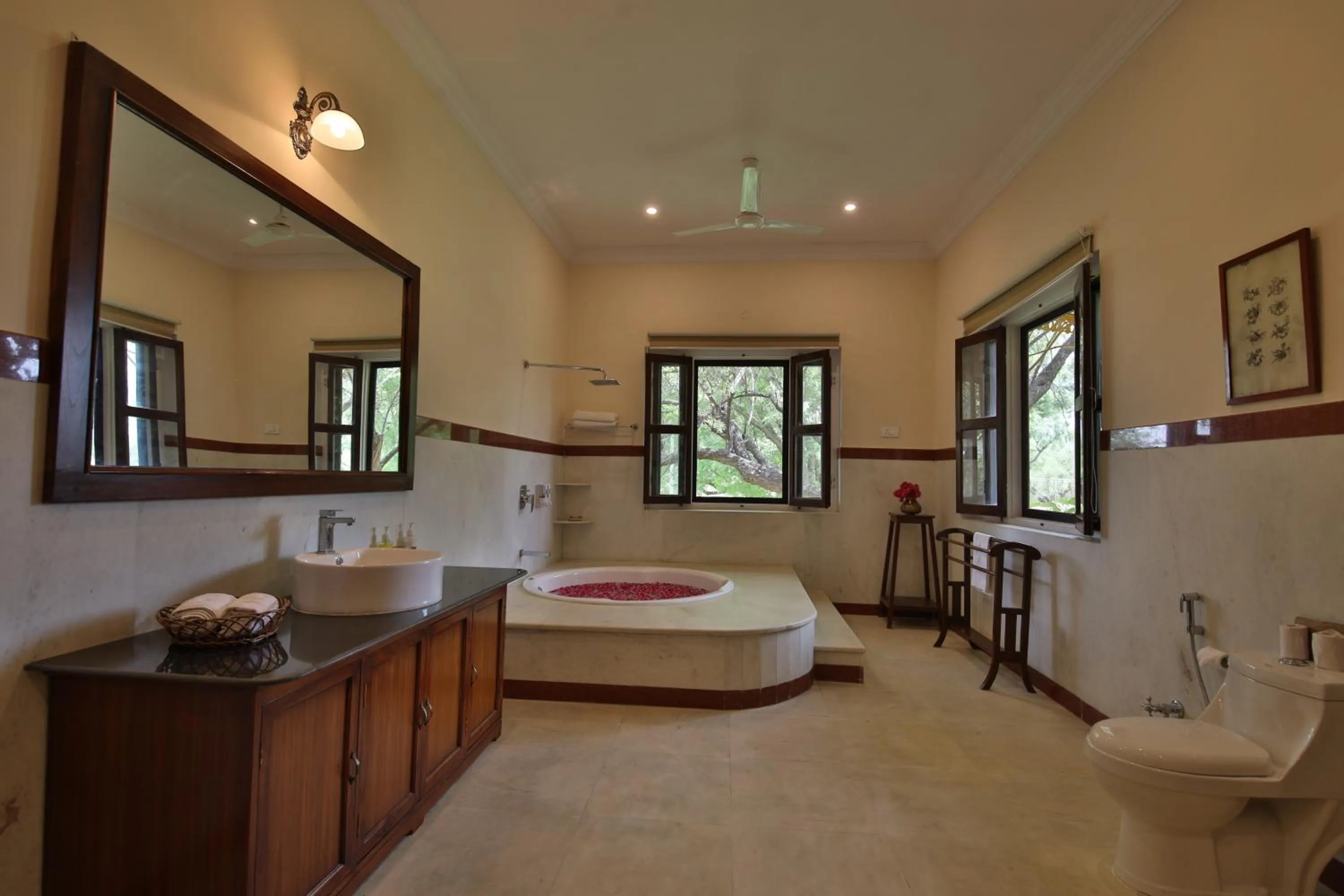 Bed in Roop Niwas Kothi, Near Mandawa