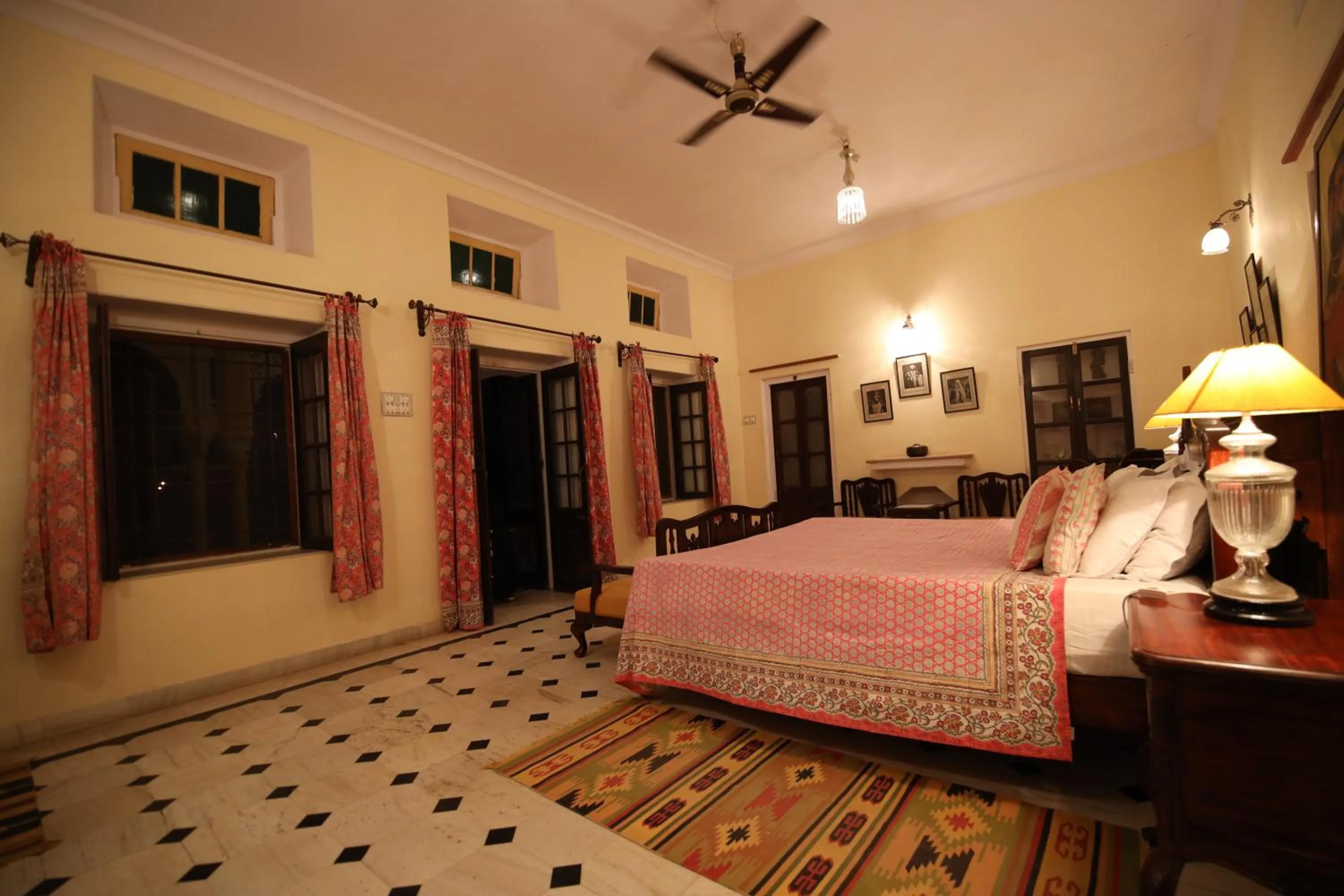Bed in Roop Niwas Kothi, Near Mandawa