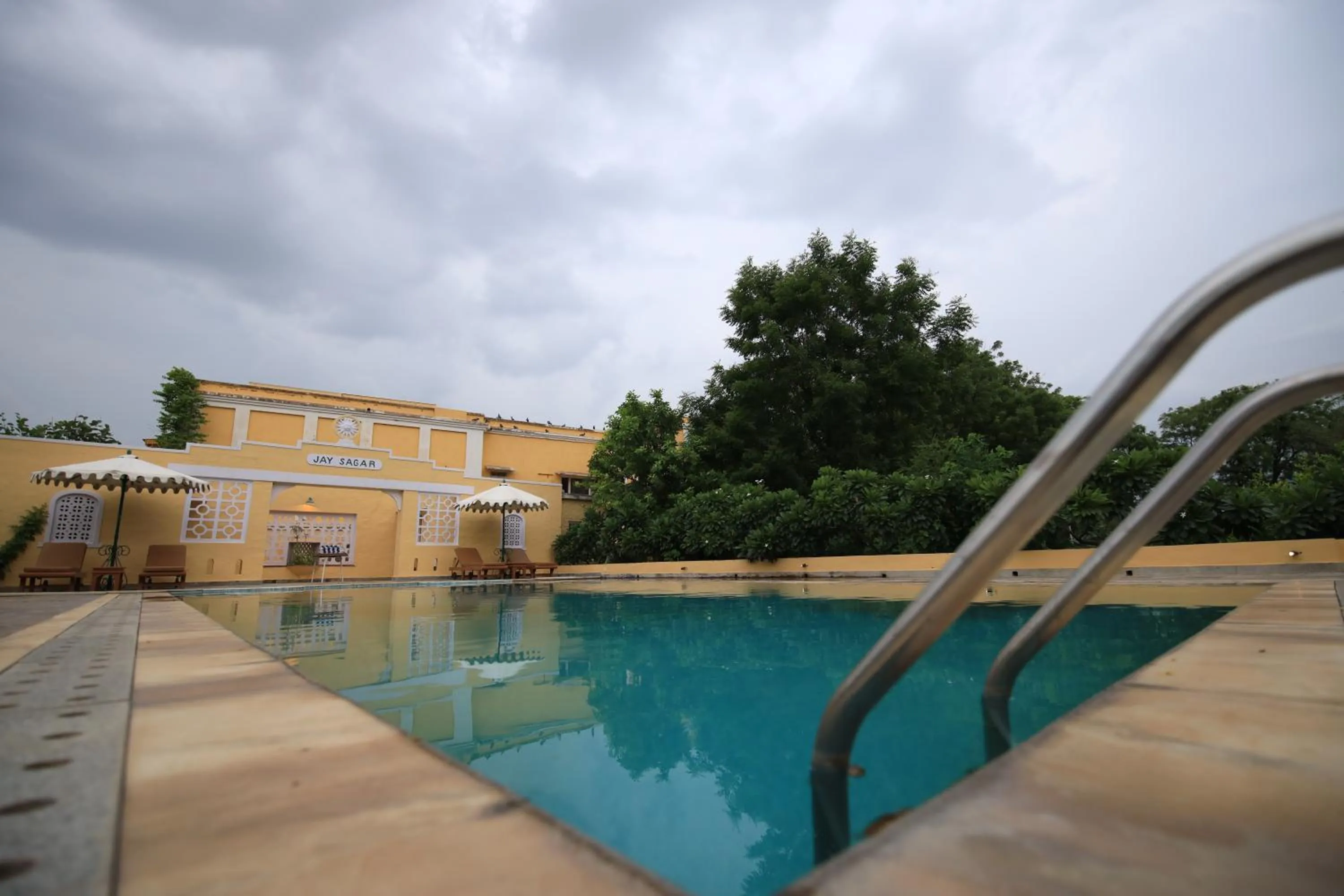 Swimming pool in Roop Niwas Kothi, Near Mandawa