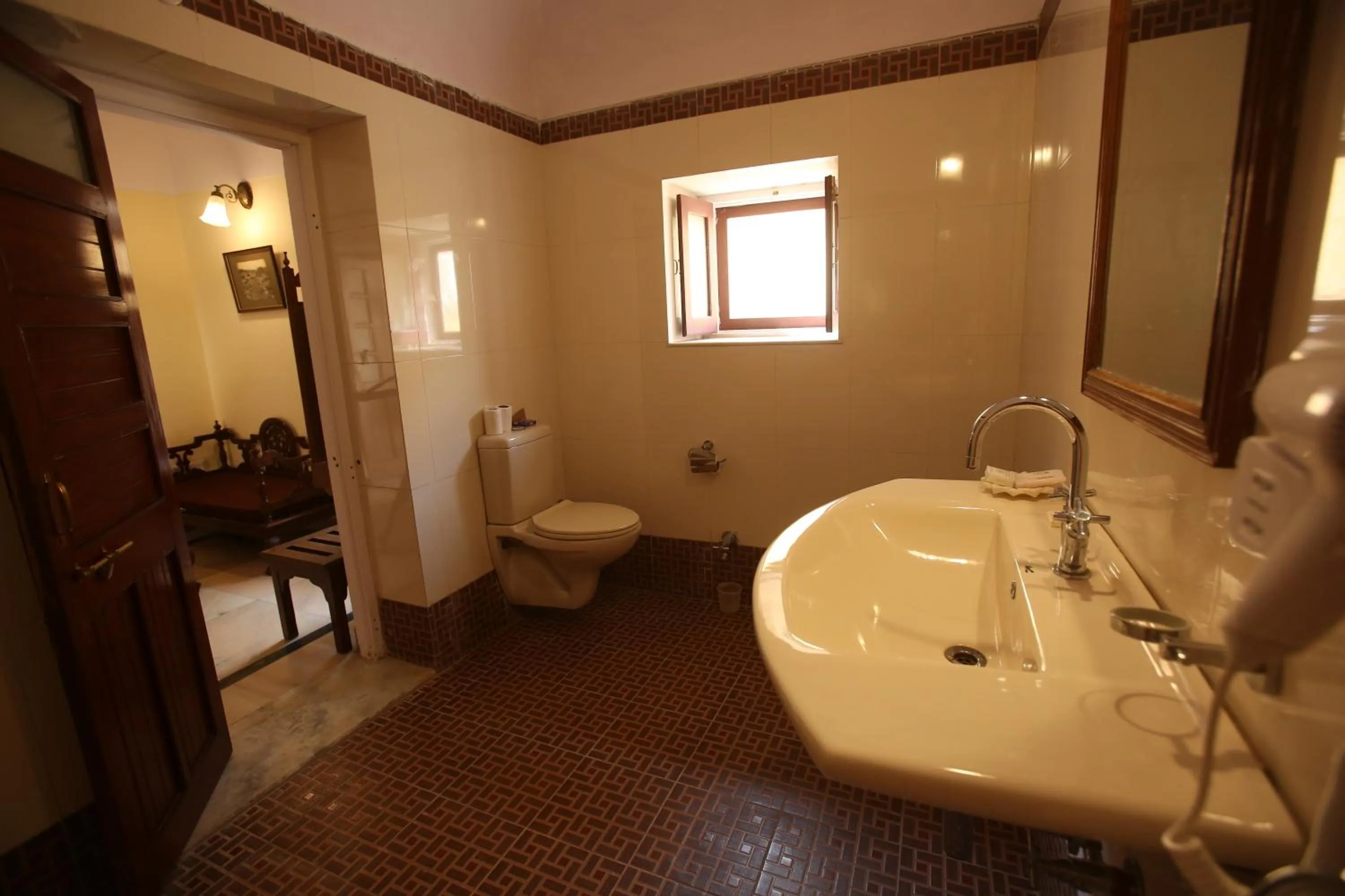 Bathroom in Roop Niwas Kothi, Near Mandawa