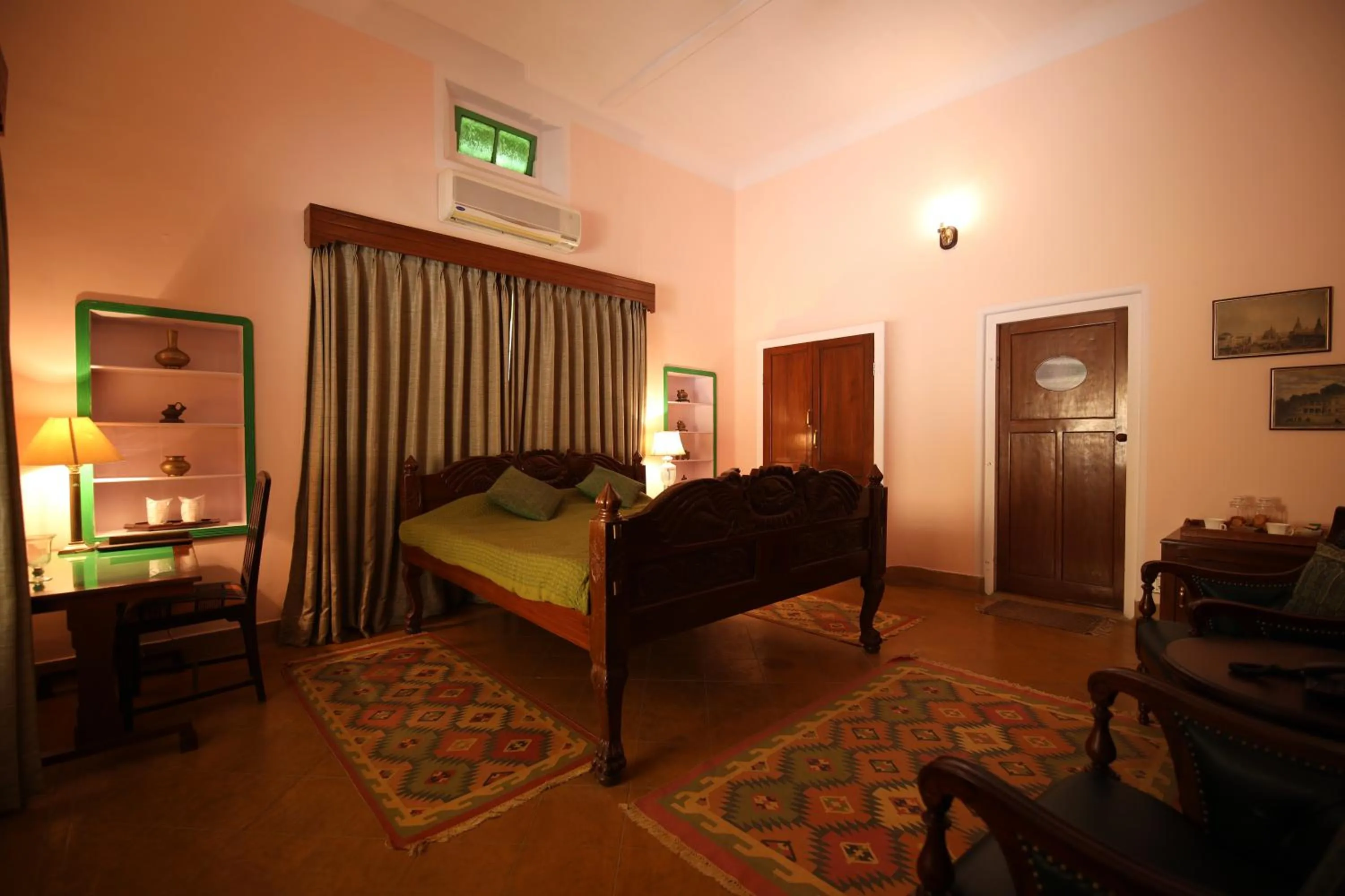 Bed in Roop Niwas Kothi, Near Mandawa