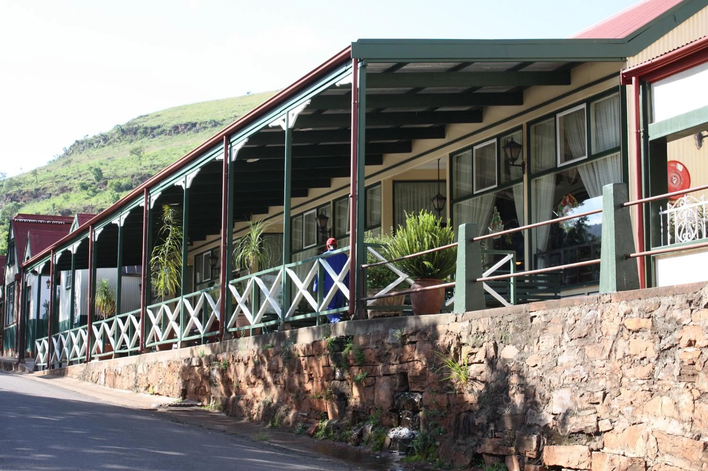 Balcony/Terrace in The Royal Hotel Pilgrims Rest