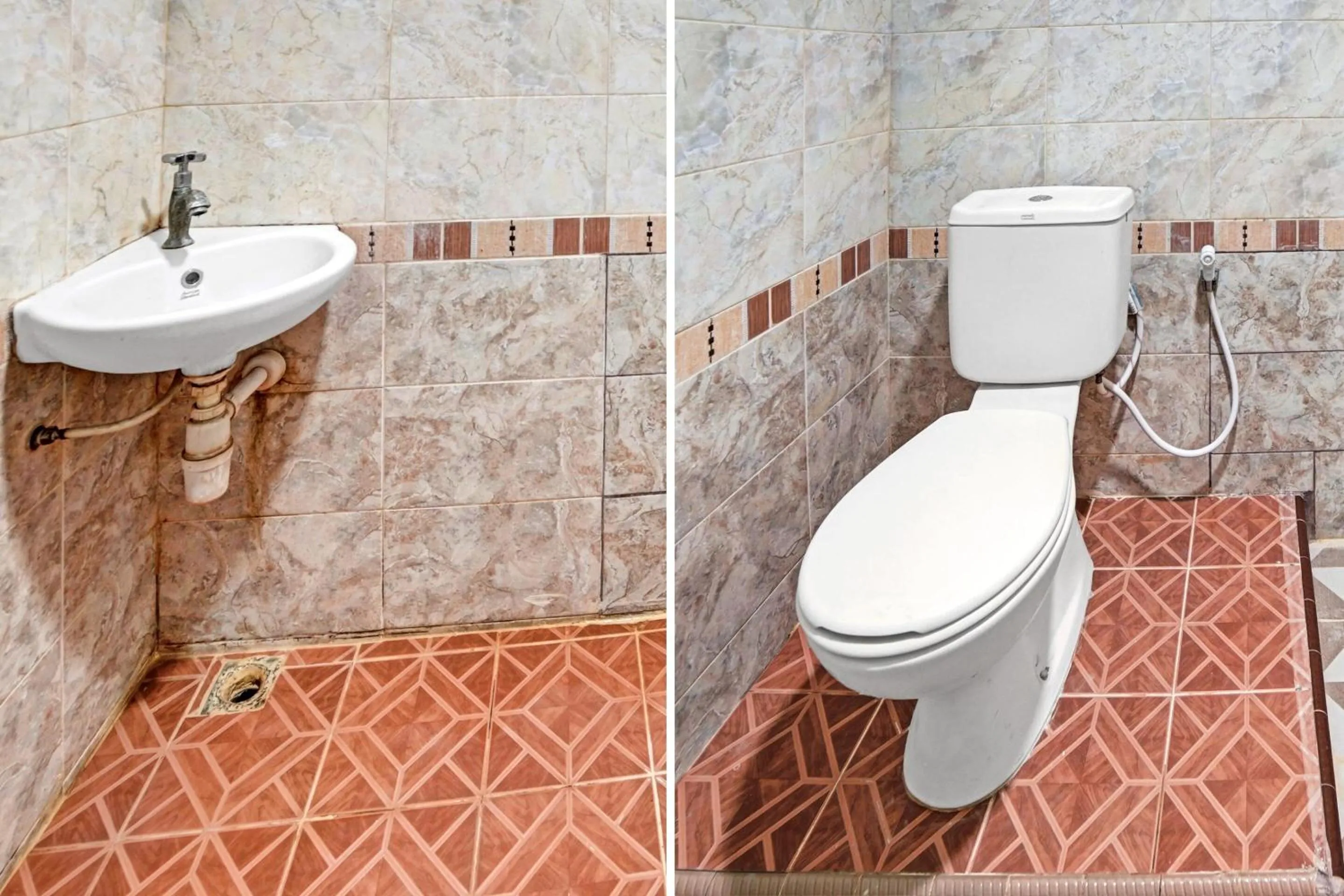 Bathroom in Hotel O Wisma Kuta Karang Baru