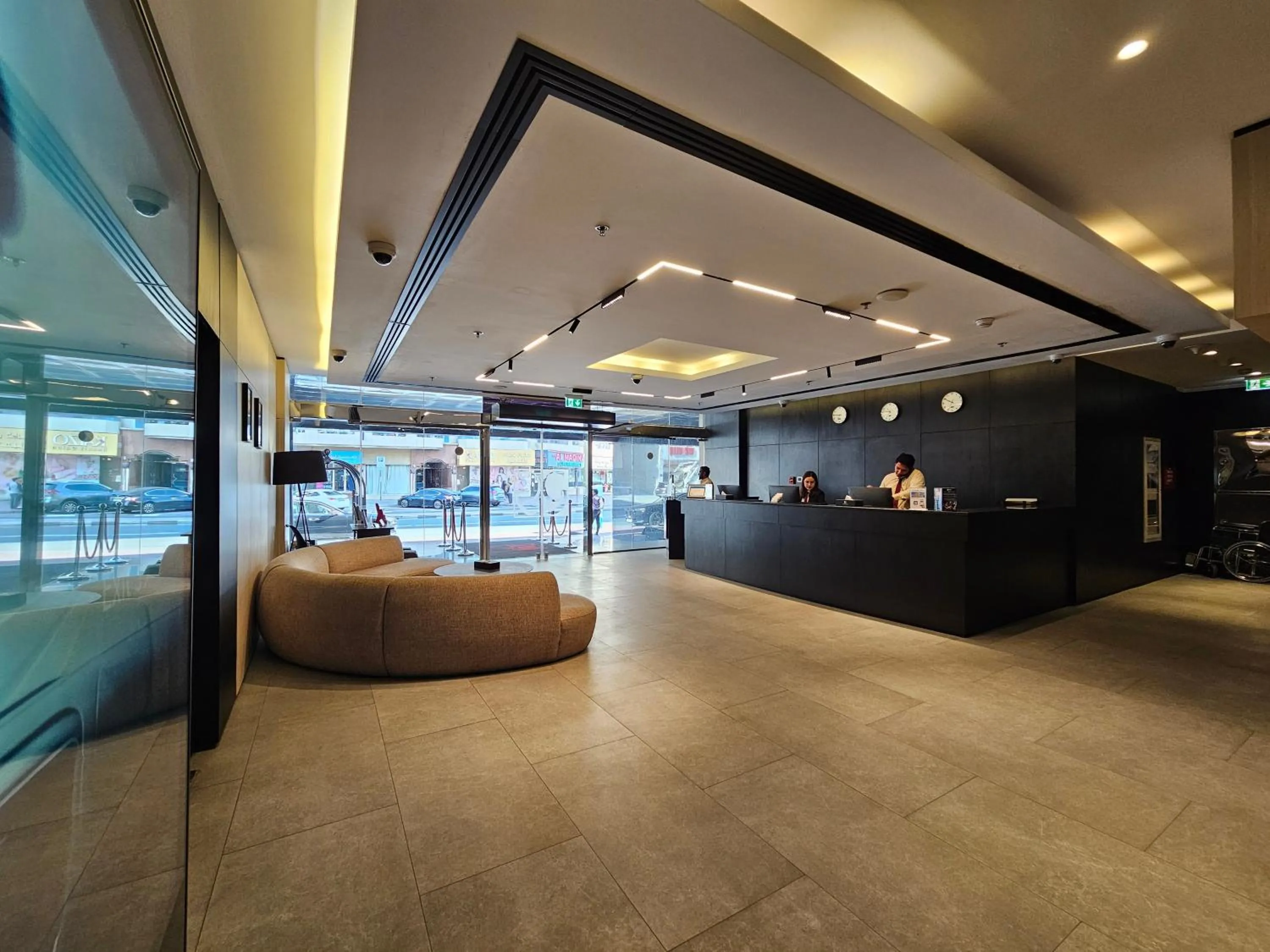 Lobby or reception in Rose Garden Hotel Apartments - Al Barsha, Near Metro Station