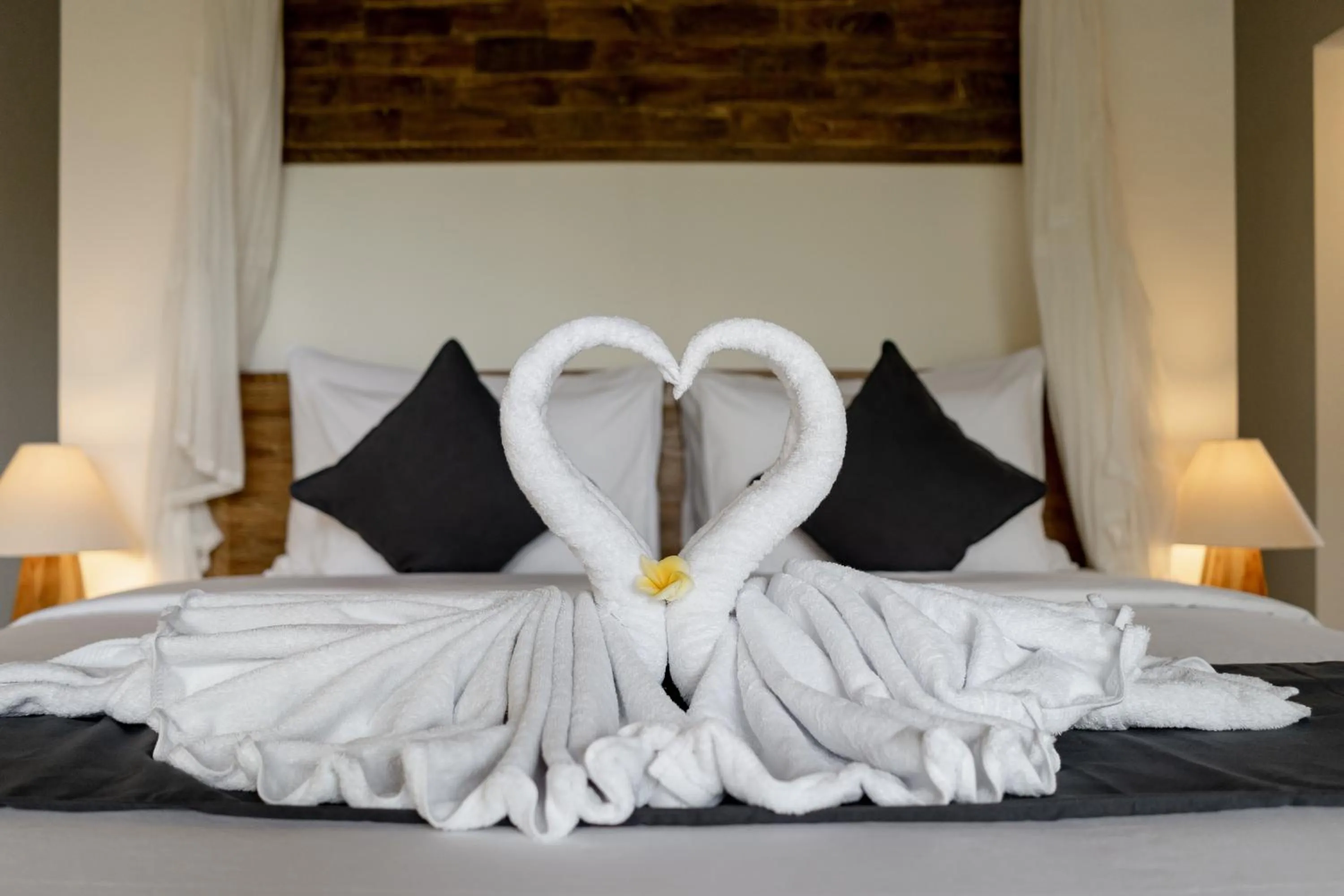 Bed in Poka Ubud Hidden Paradise & Spa by EPS