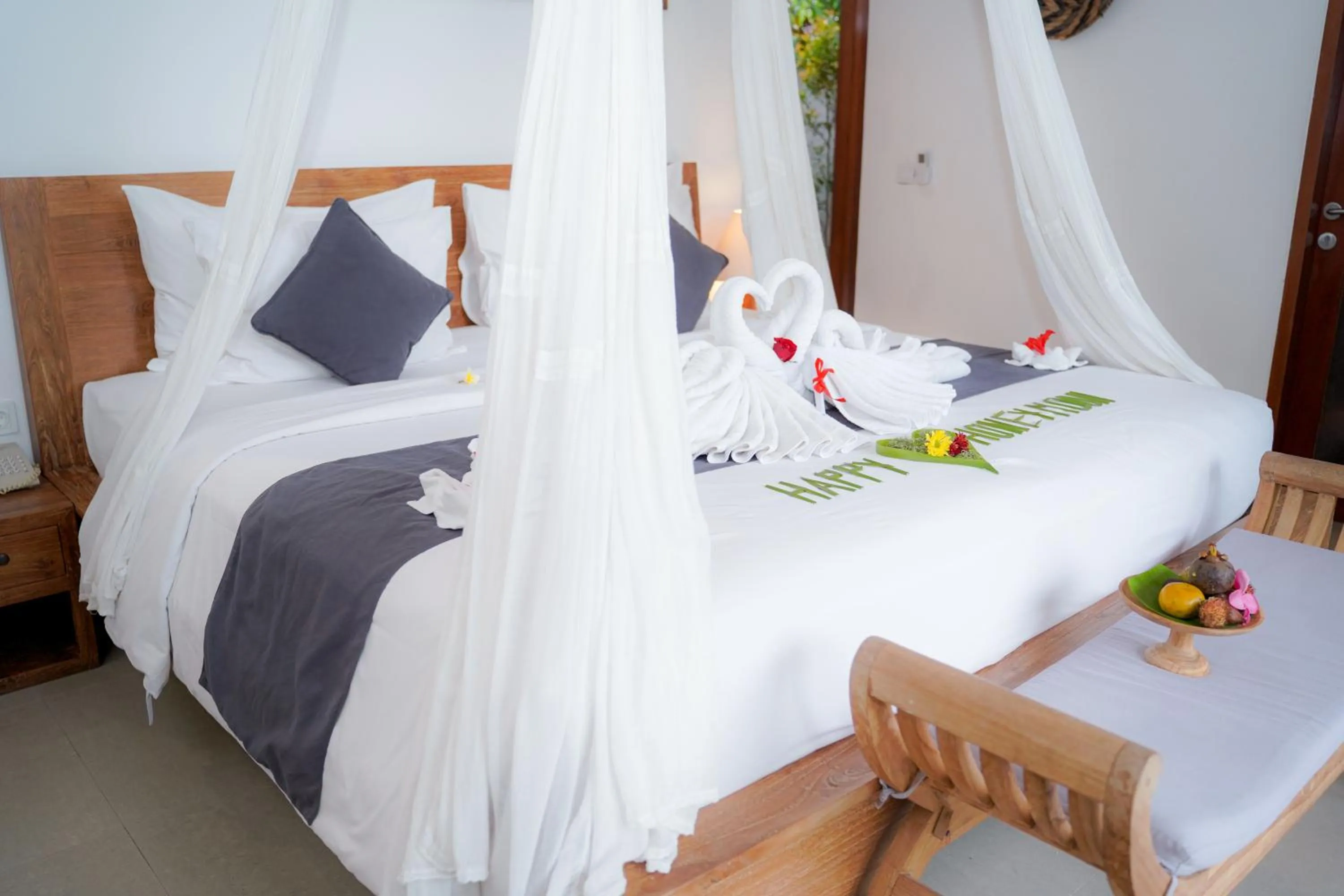 Bed in Poka Ubud Hidden Paradise & Spa by EPS