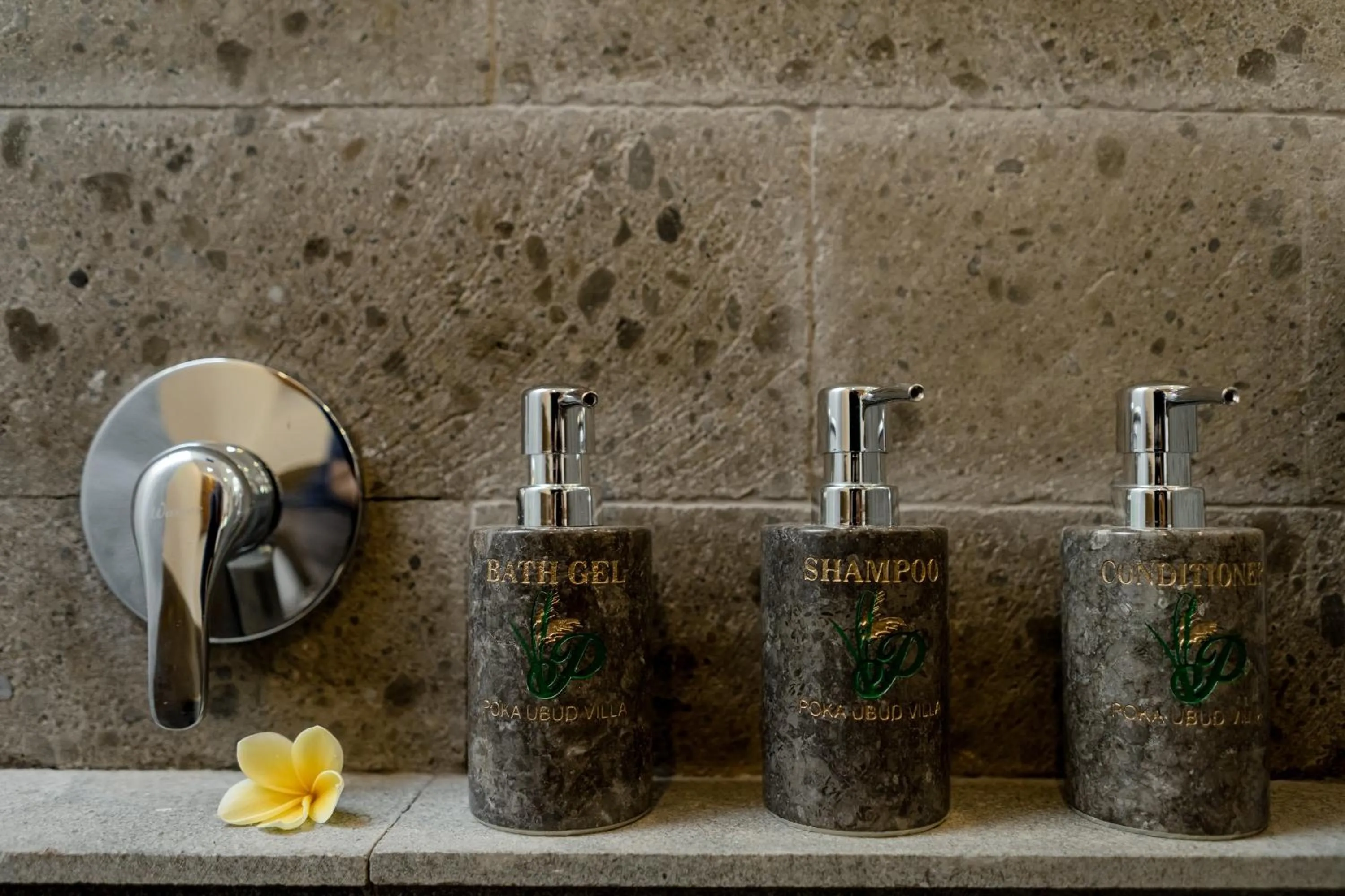 Shower in Poka Ubud Hidden Paradise & Spa by EPS