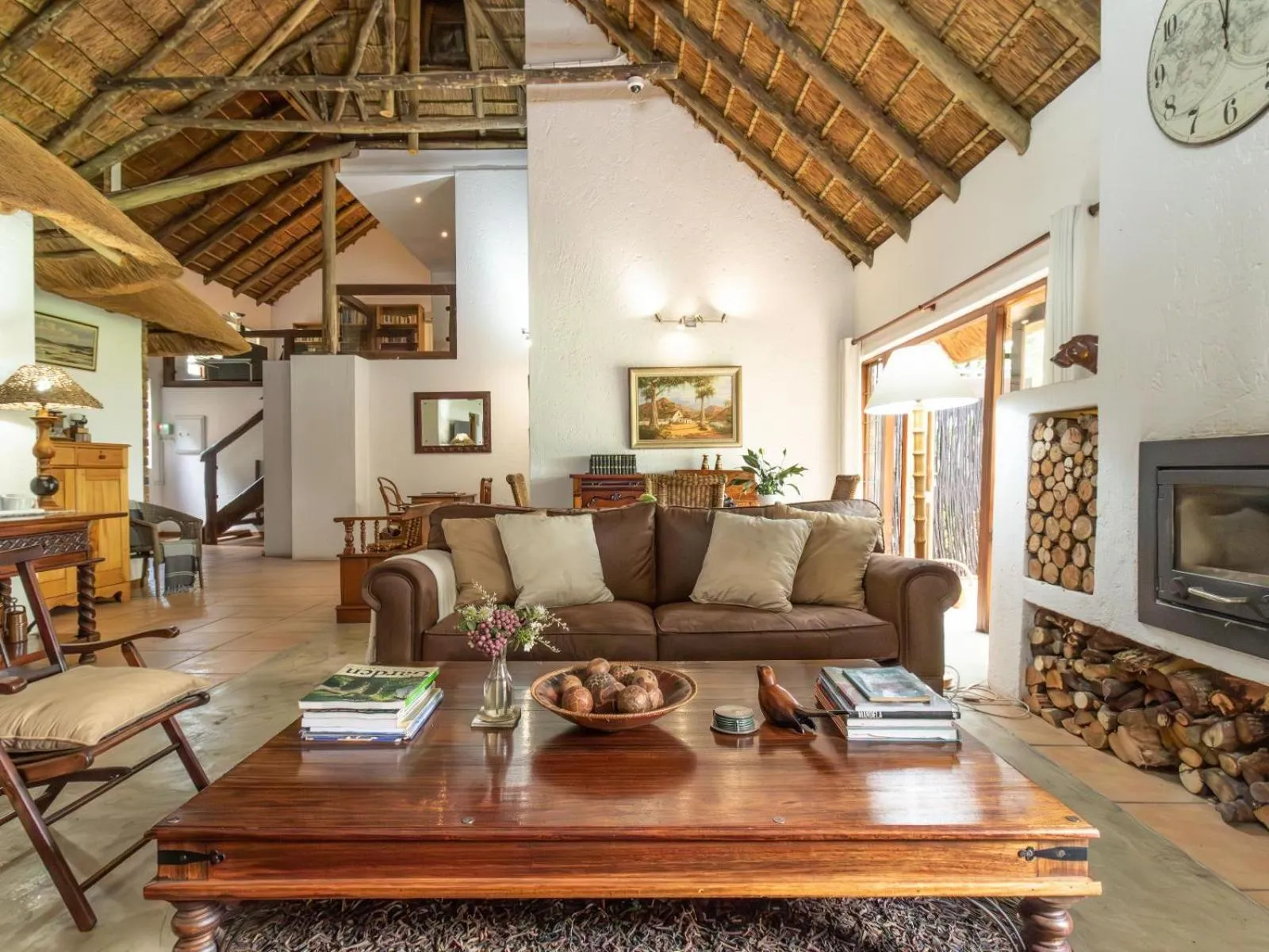 Living room in Shepherd Lodge