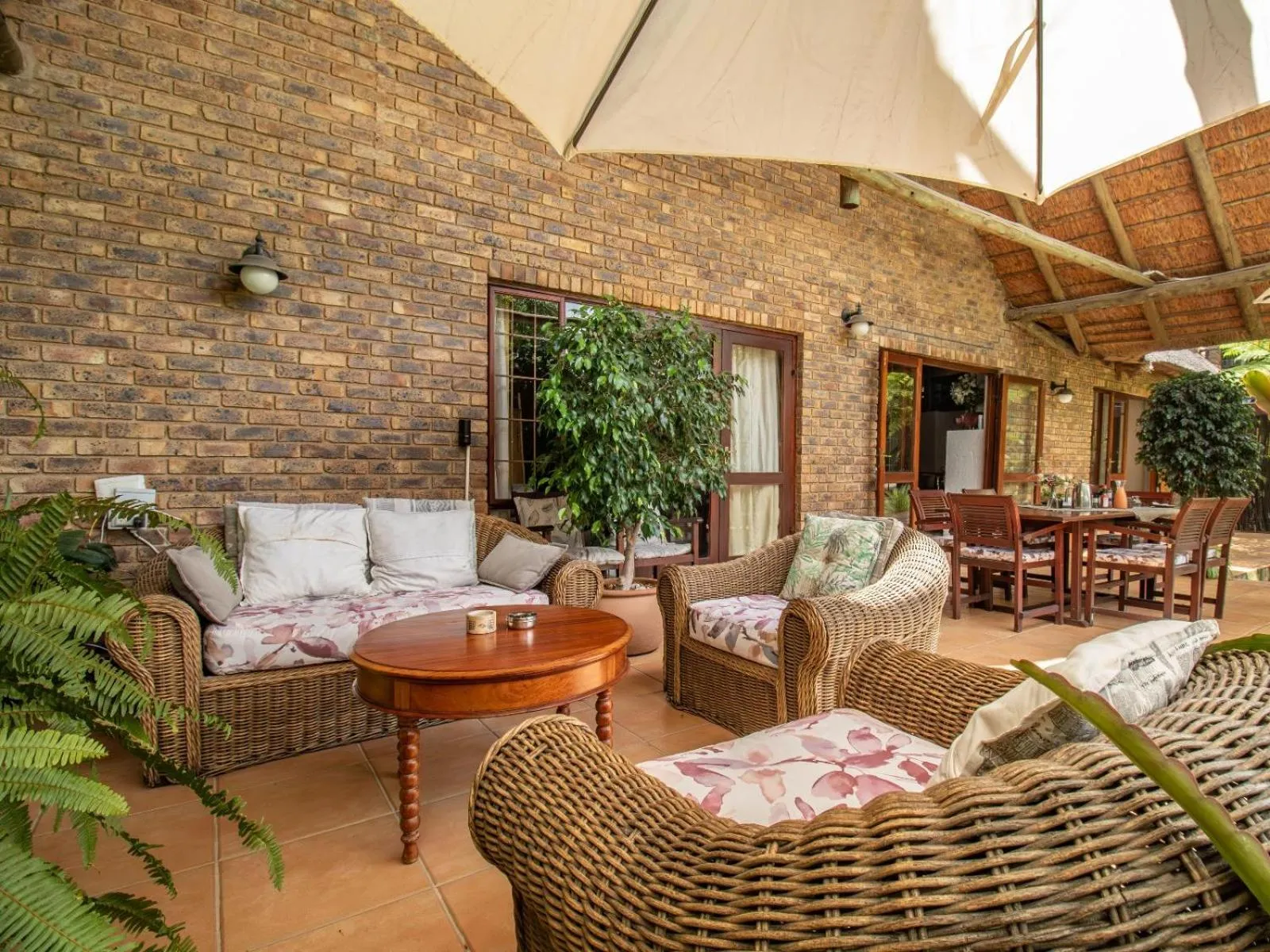 Patio in Shepherd Lodge