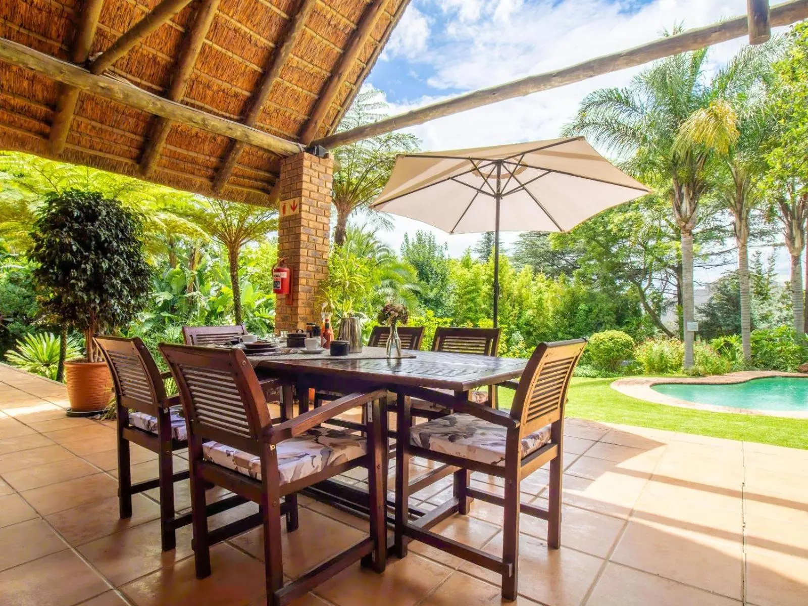 Patio in Shepherd Lodge