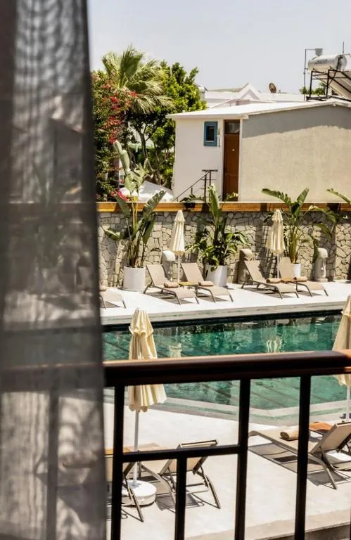 Pool view in KHAI HOTEL BODRUM