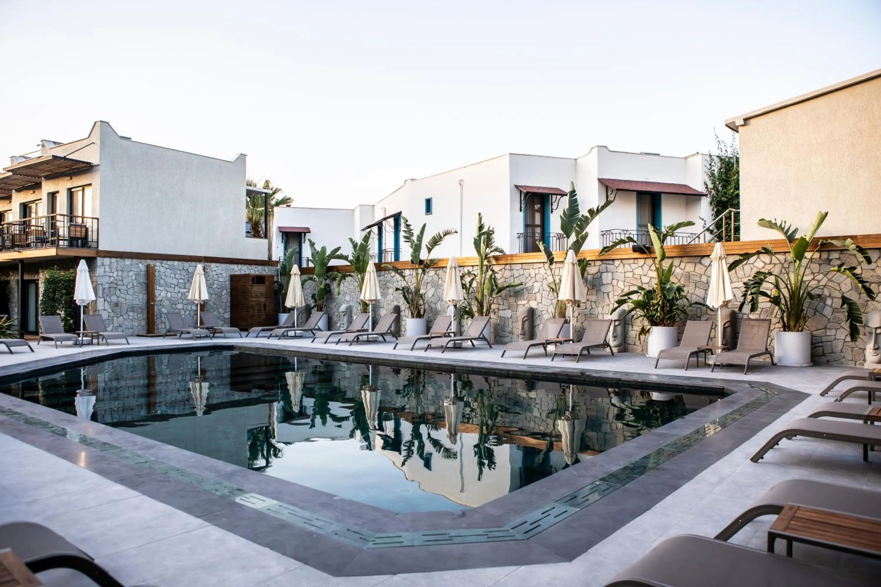 Swimming pool in KHAI HOTEL BODRUM