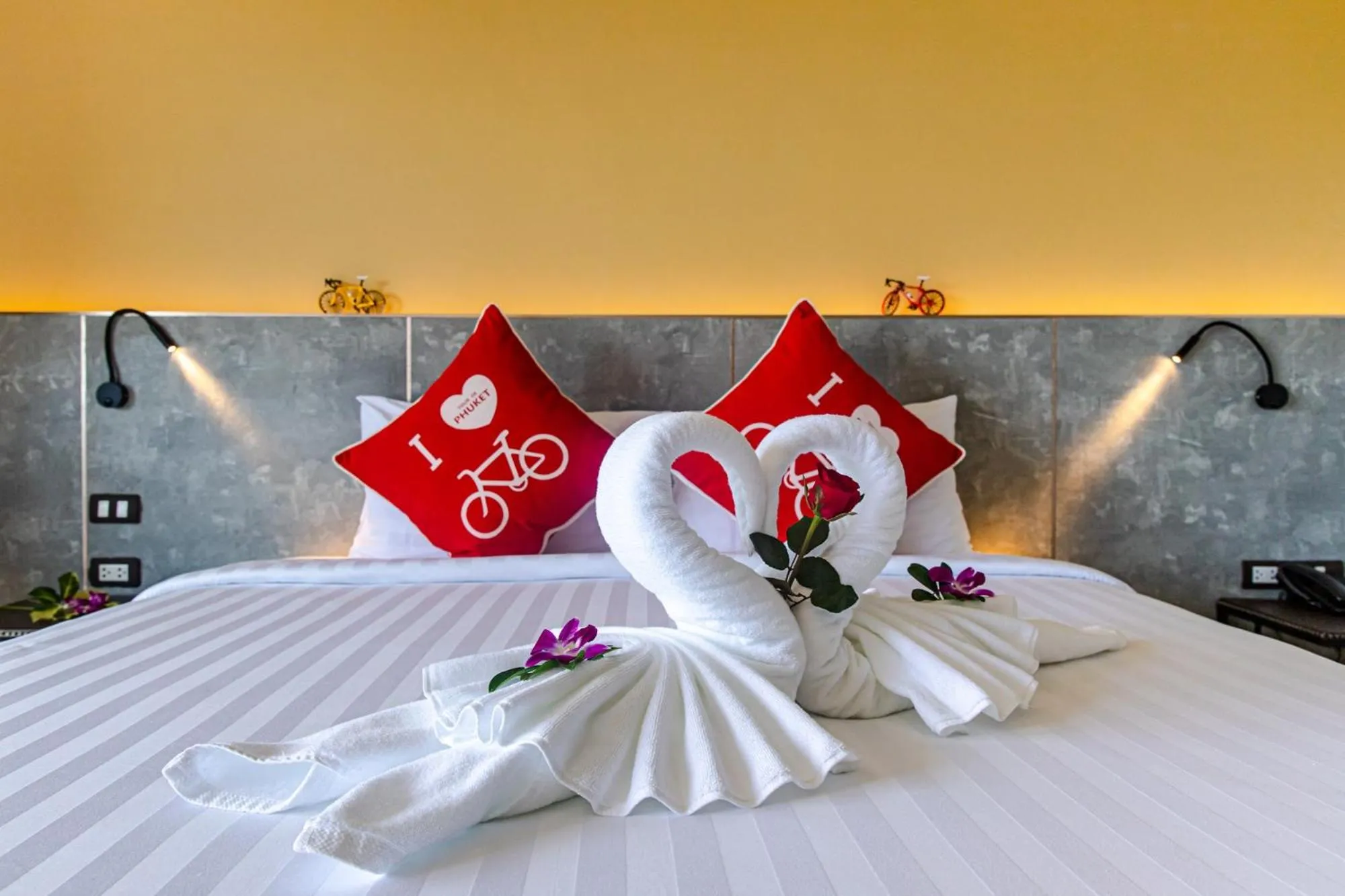 Bedroom, Bed in Tour De Phuket Hotel - SHA Plus