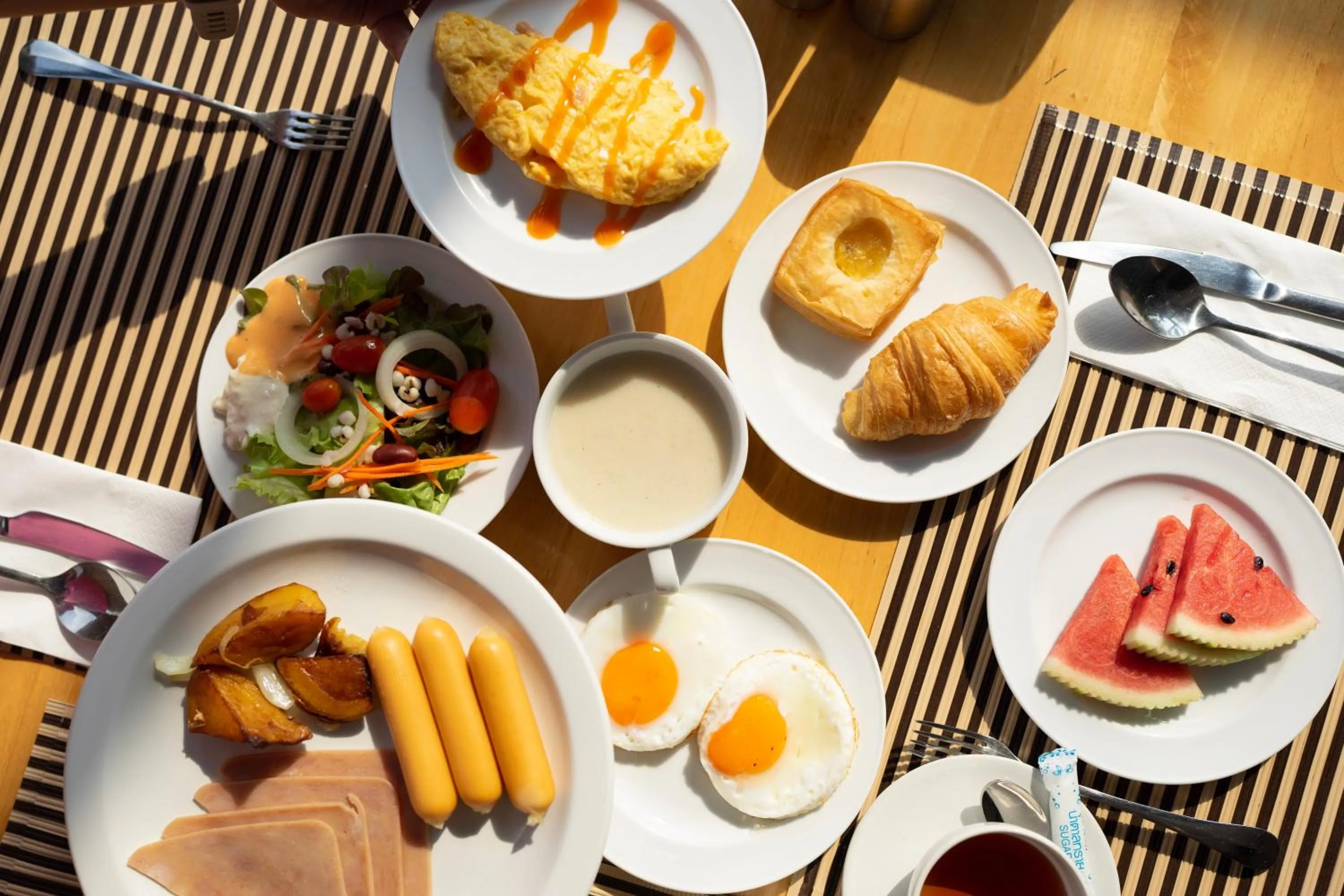 Breakfast in Tour De Phuket Hotel - SHA Plus