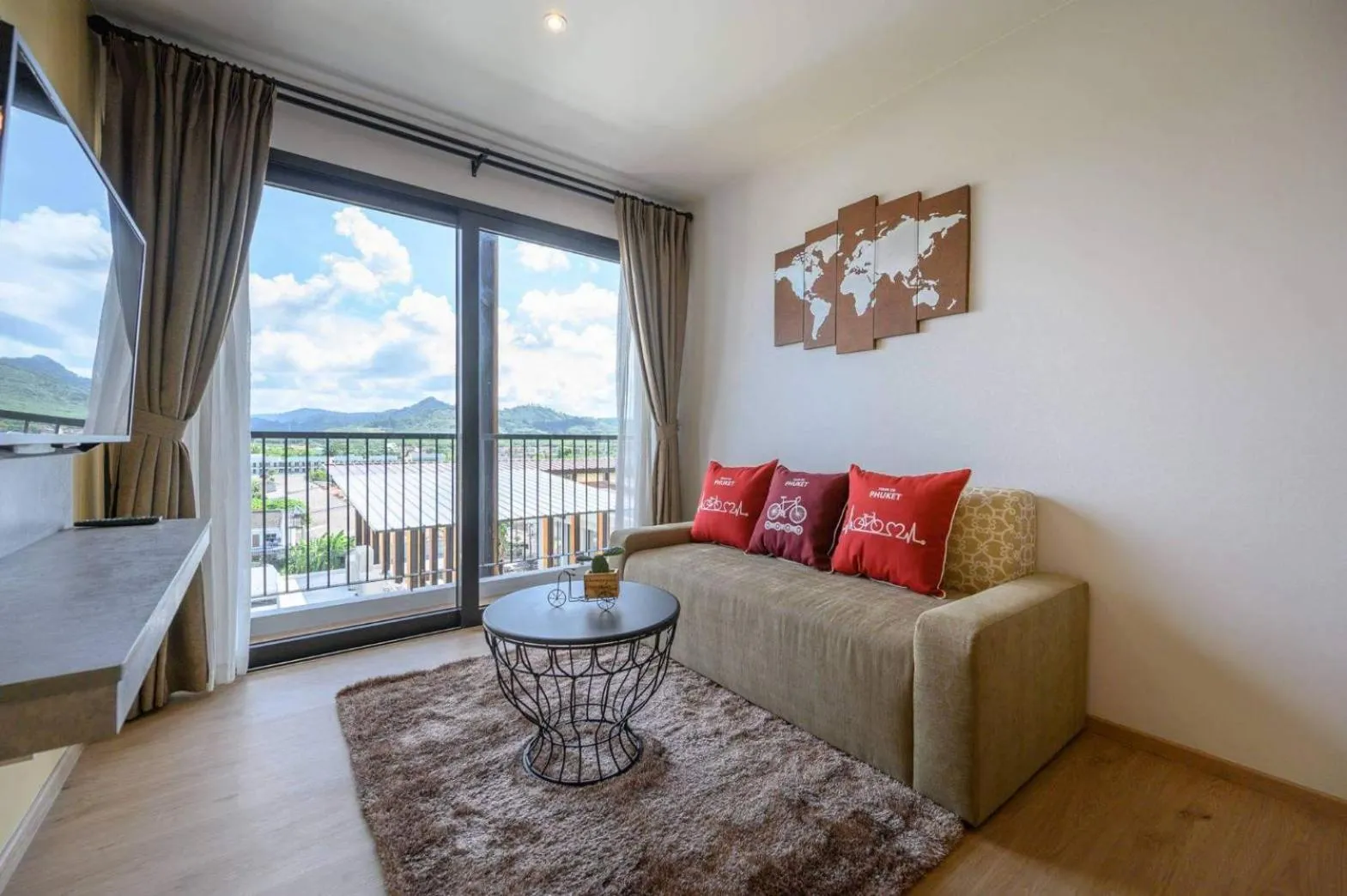 Living room in Tour De Phuket Hotel - SHA Plus