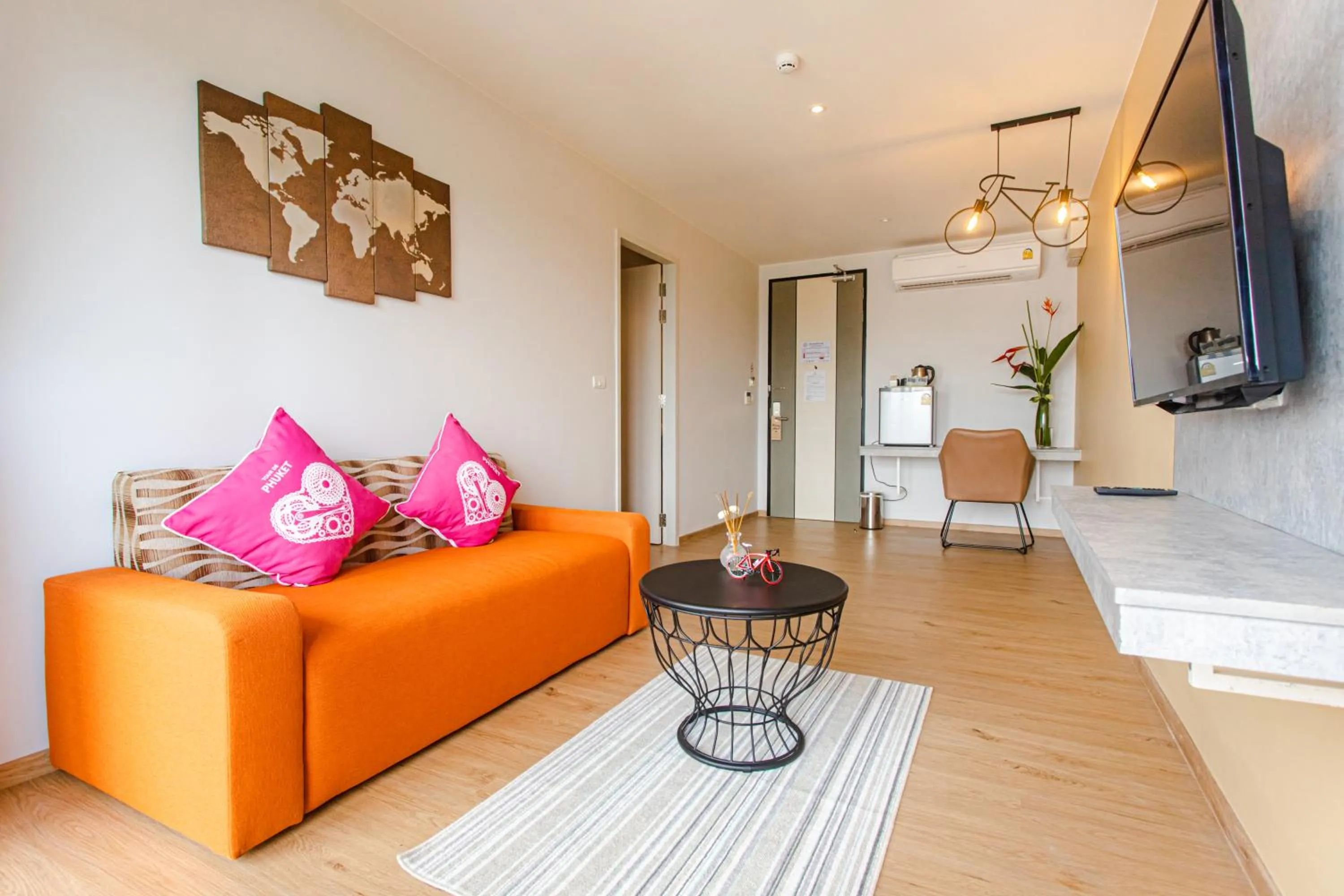 Living room in Tour De Phuket Hotel - SHA Plus