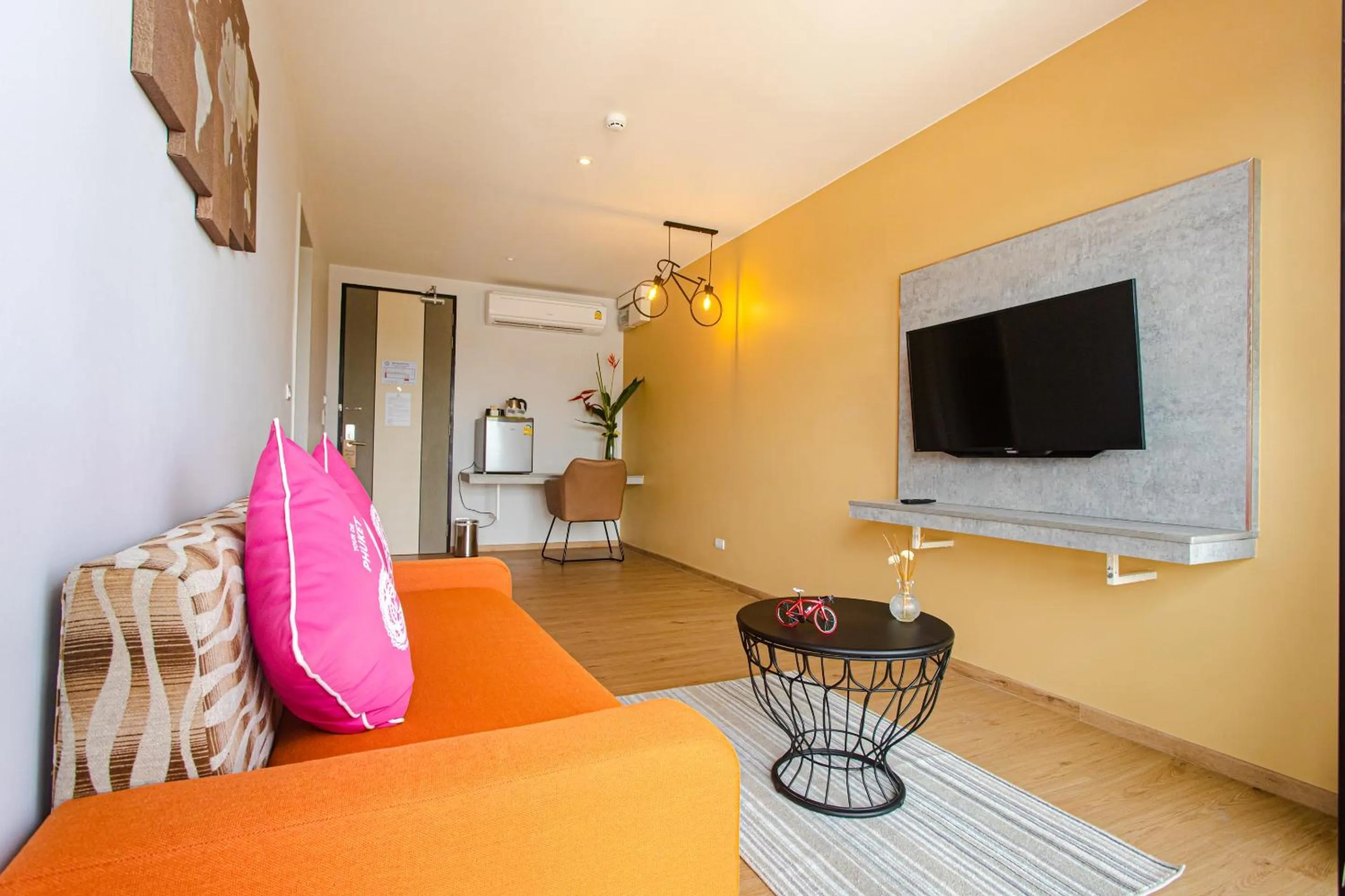 Living room in Tour De Phuket Hotel - SHA Plus