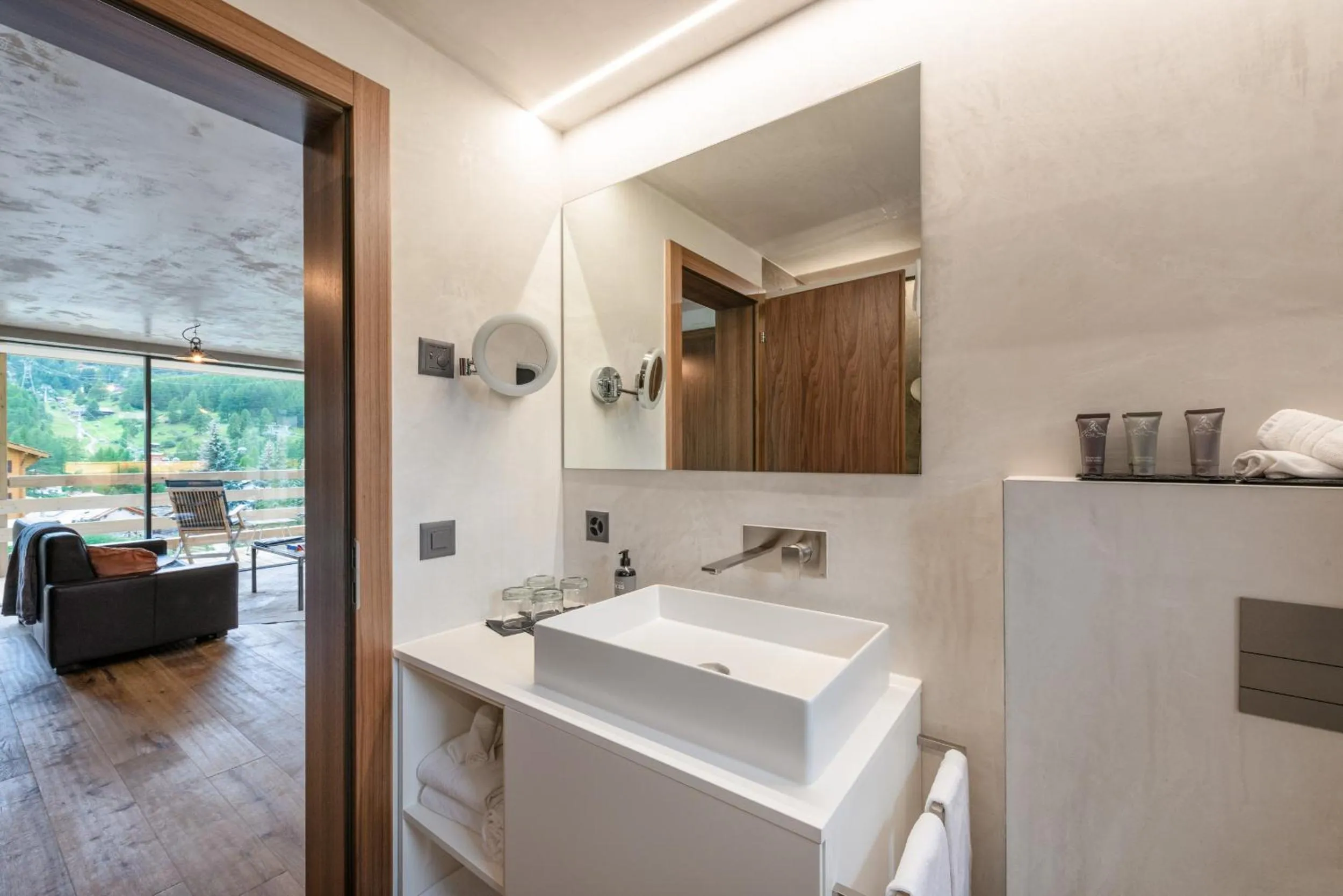 Bathroom in Matterhorn FOCUS Design Hotel