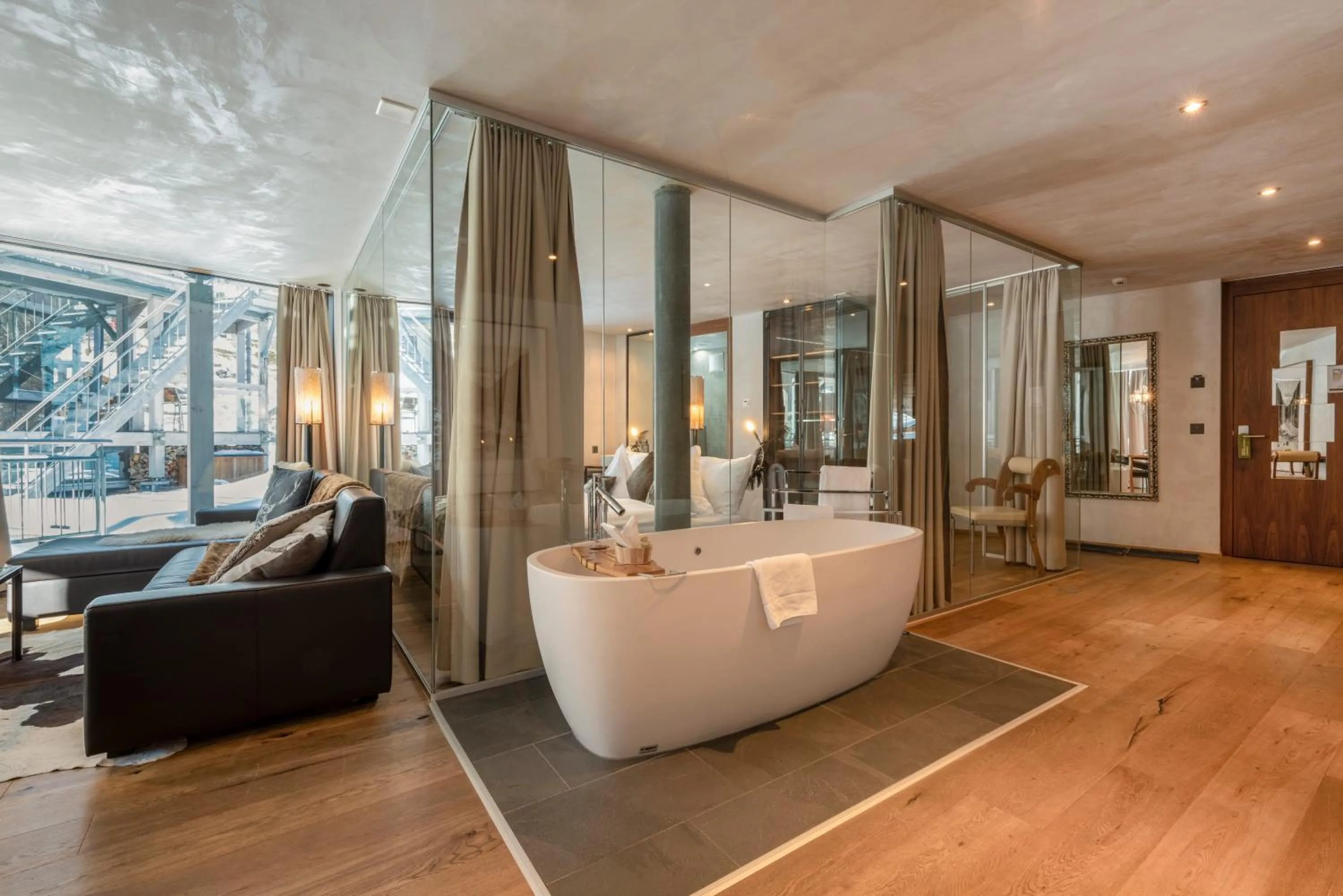 Living room in Matterhorn FOCUS Design Hotel