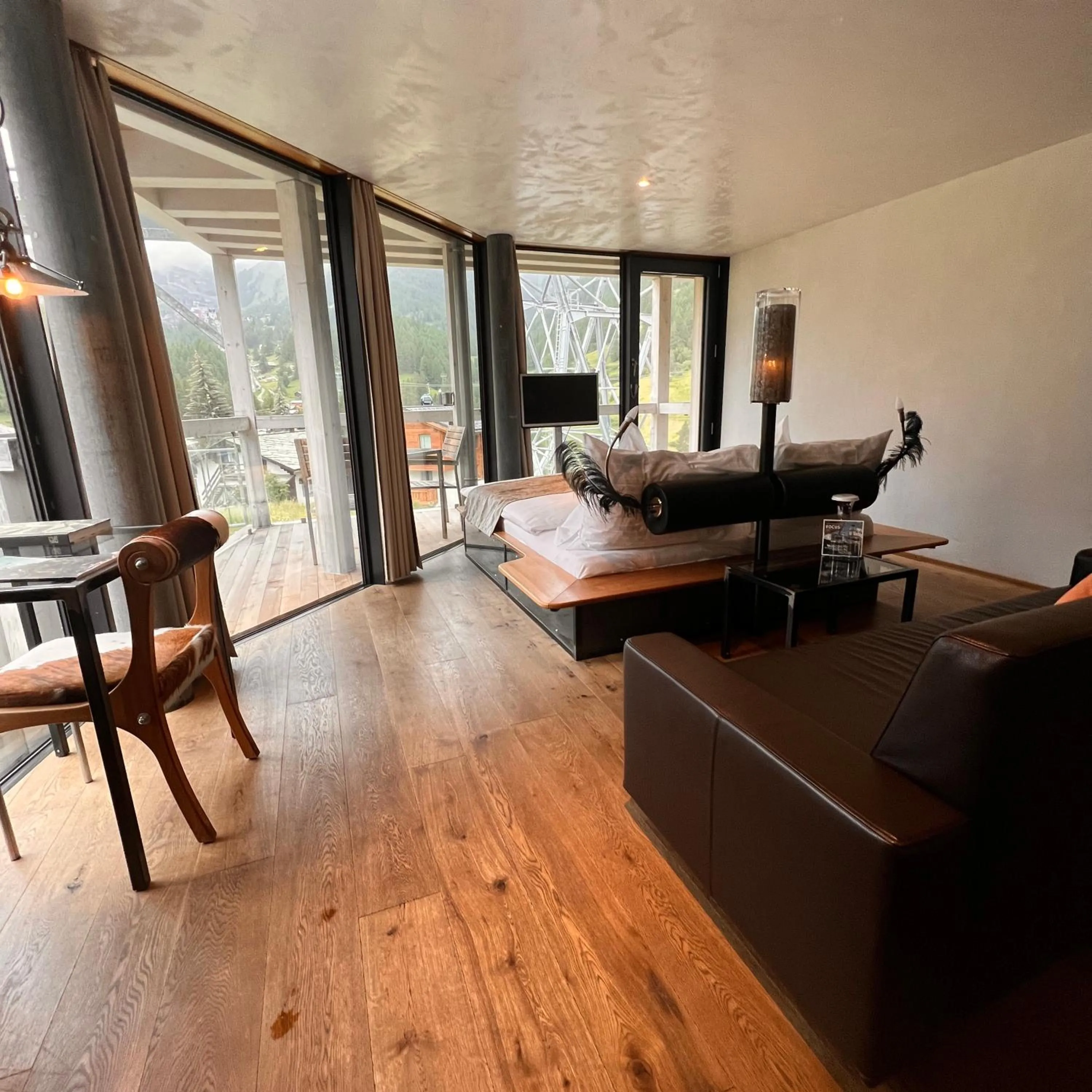 Bedroom in Matterhorn FOCUS Design Hotel