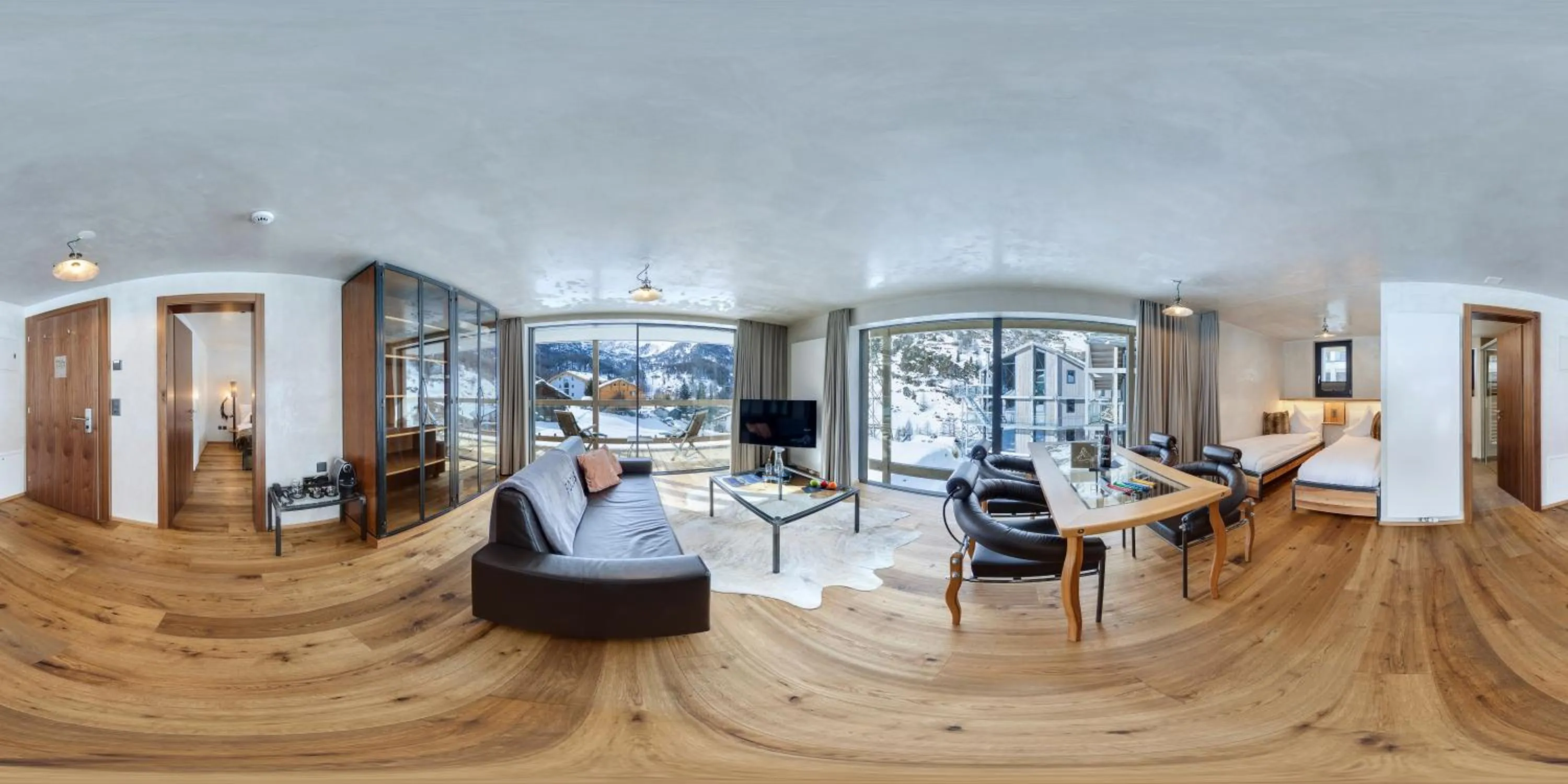 Living room in Matterhorn FOCUS Design Hotel