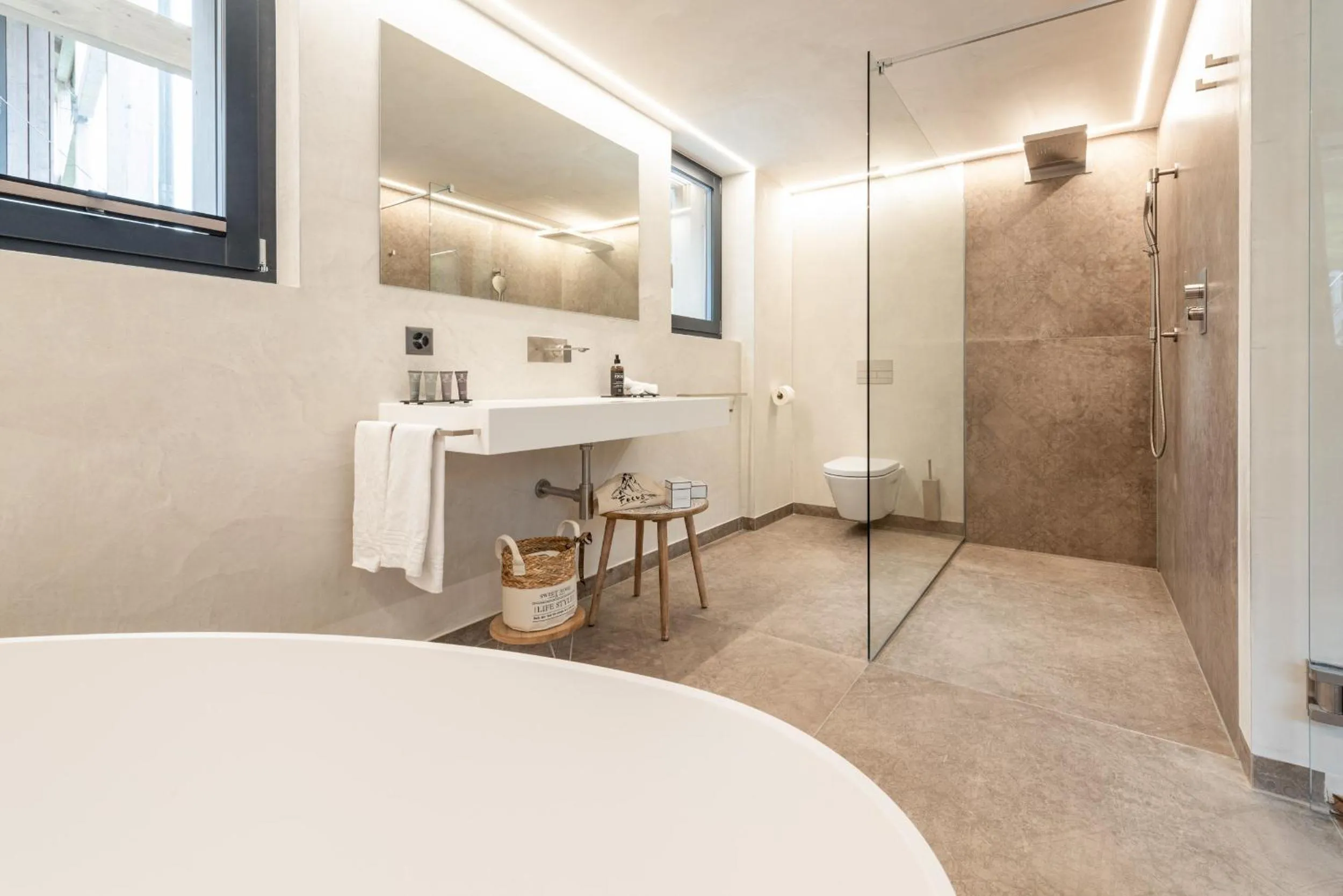 Bathroom in Matterhorn FOCUS Design Hotel