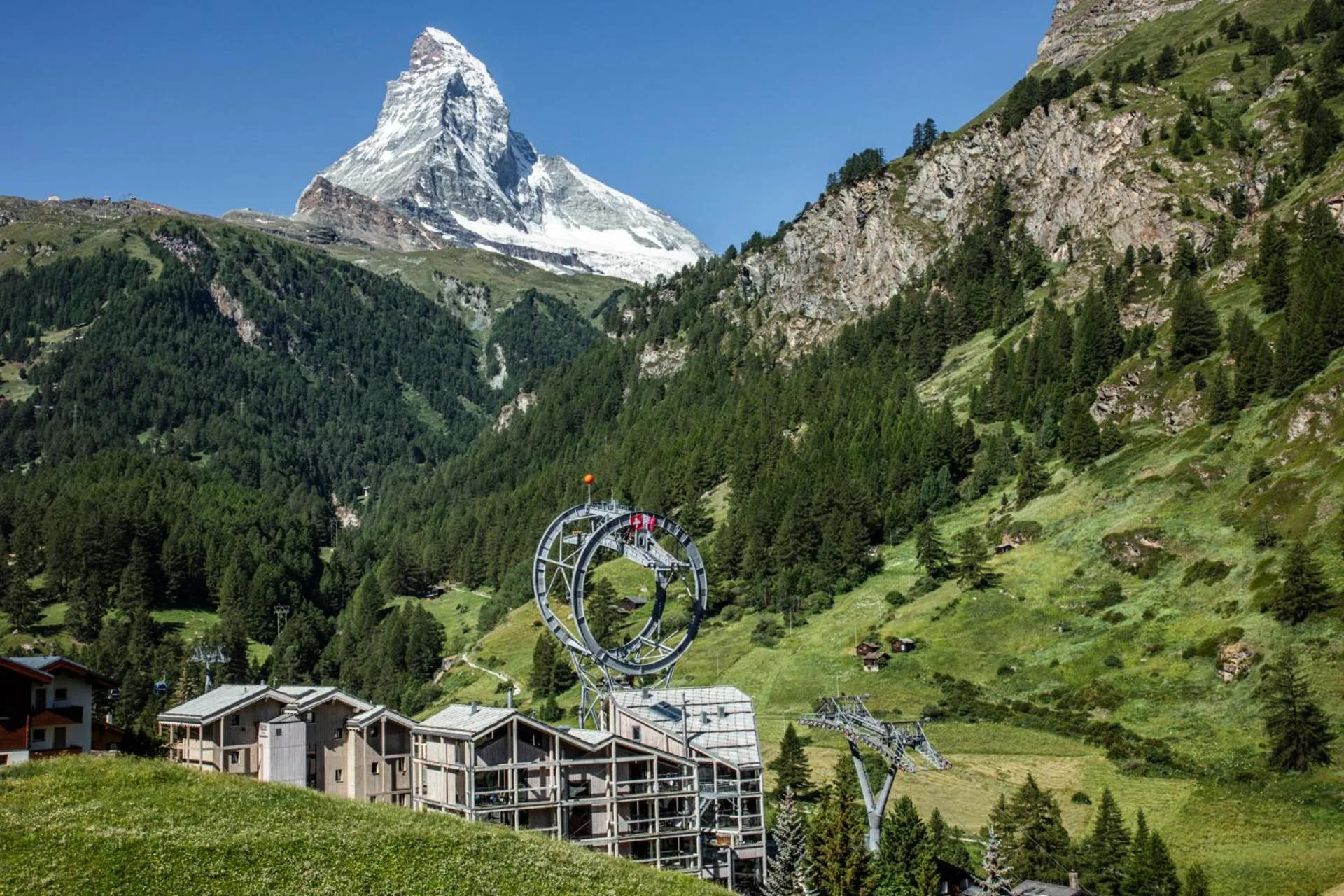 Mountain view in Matterhorn FOCUS Design Hotel