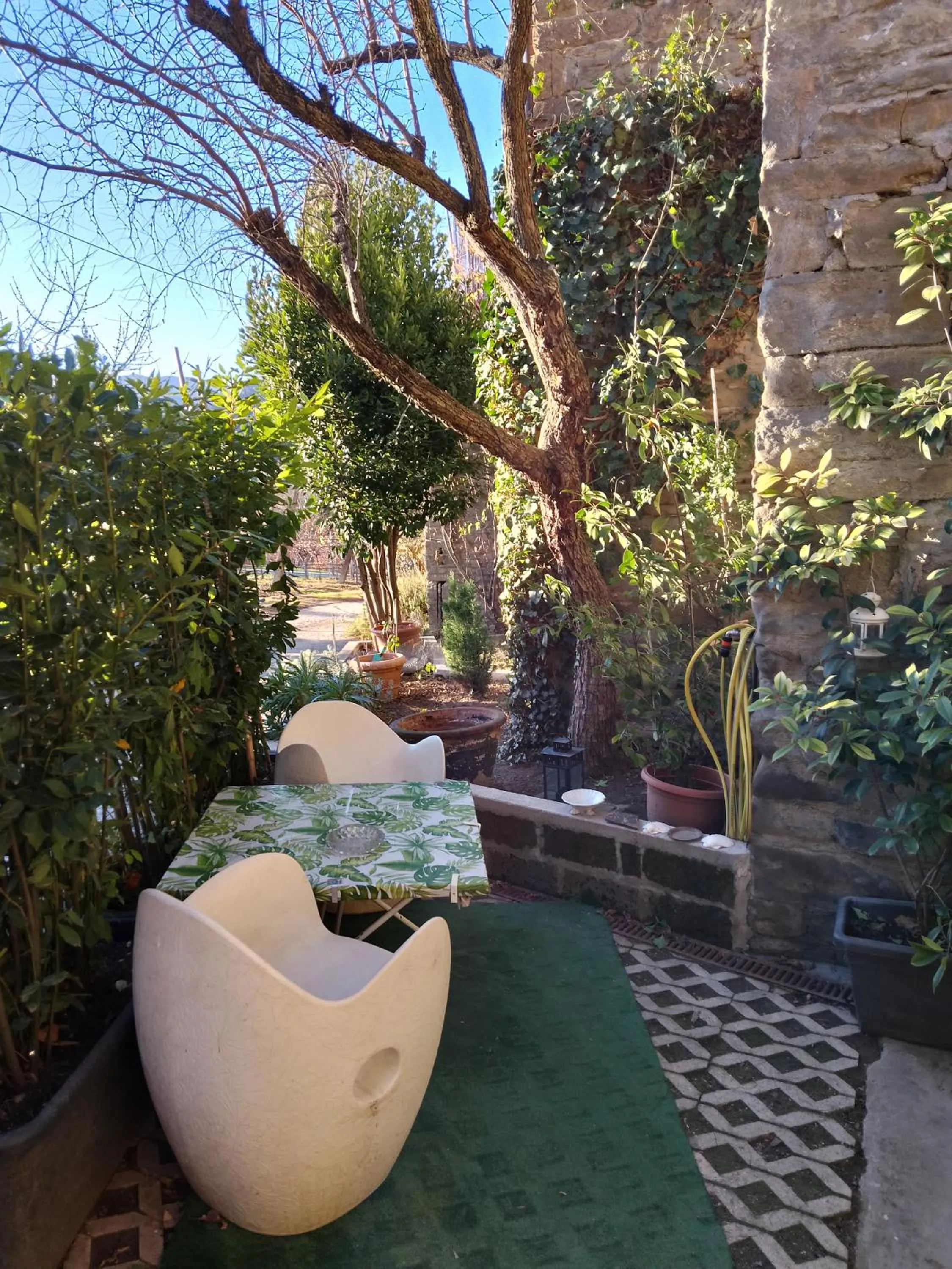 Patio in #FortCozzo - JacuzziSuite & Sauna - Casola Valsenio