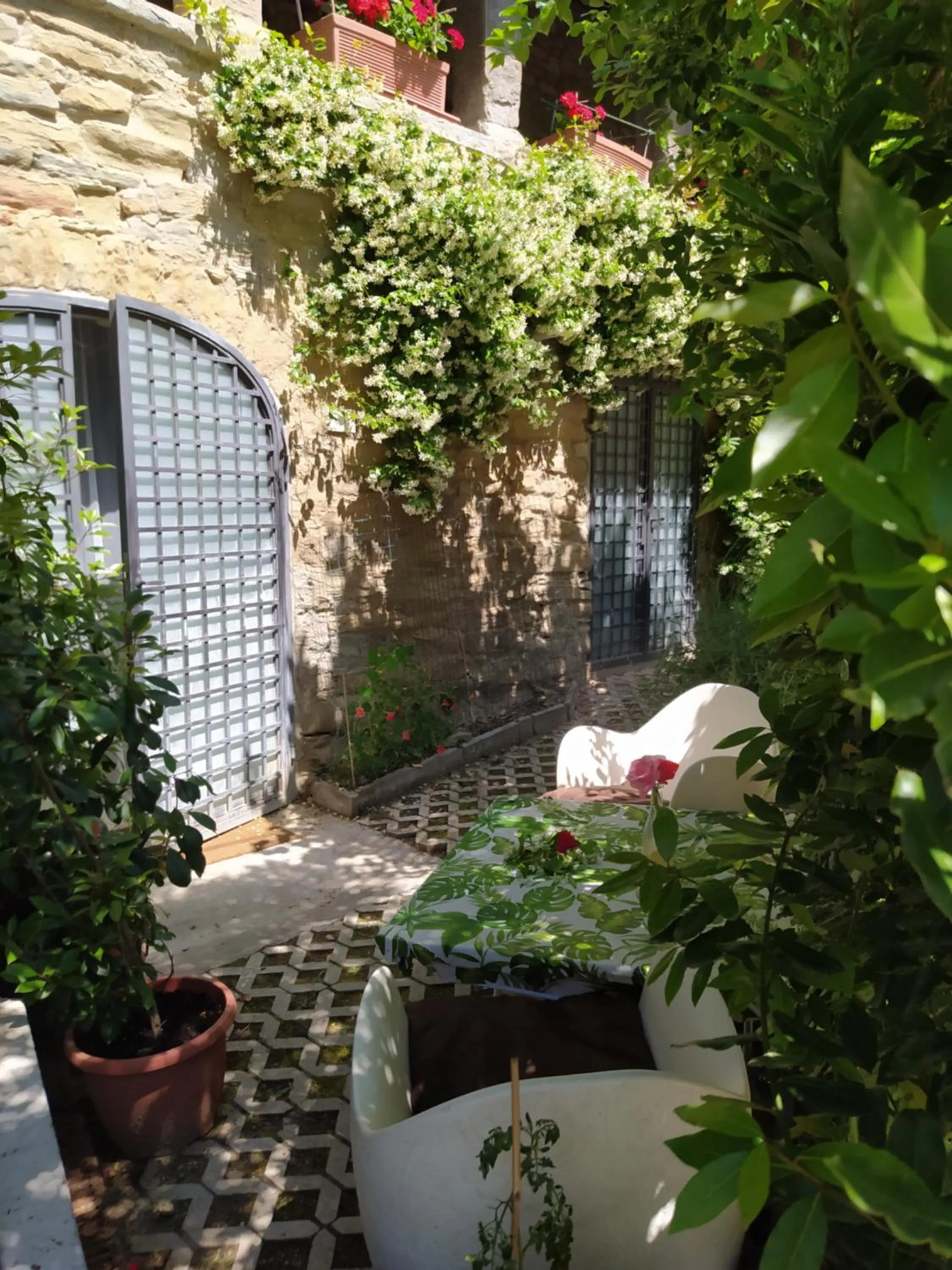 Patio in #FortCozzo - JacuzziSuite & Sauna - Casola Valsenio