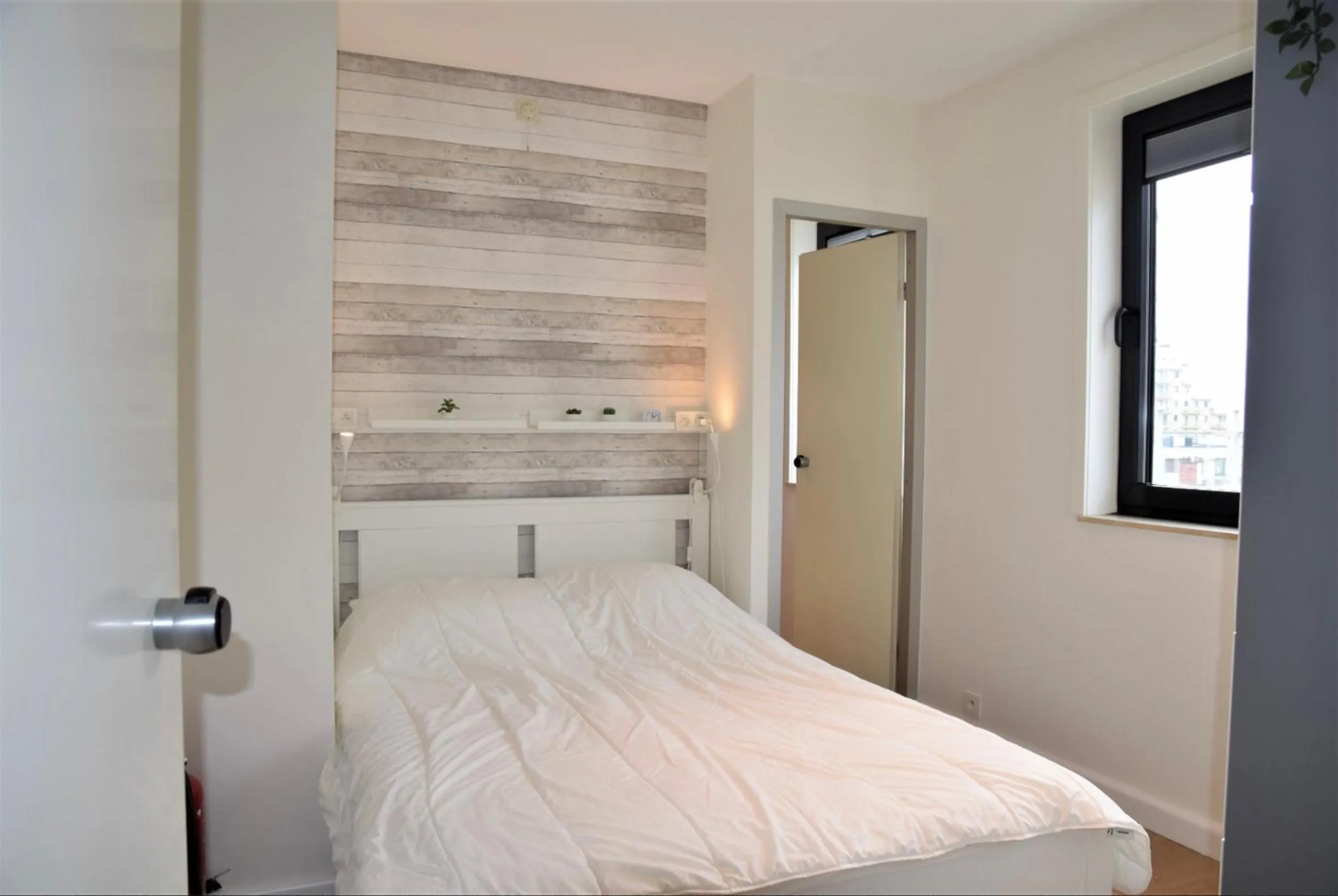 Bed in Sea View Penthouse