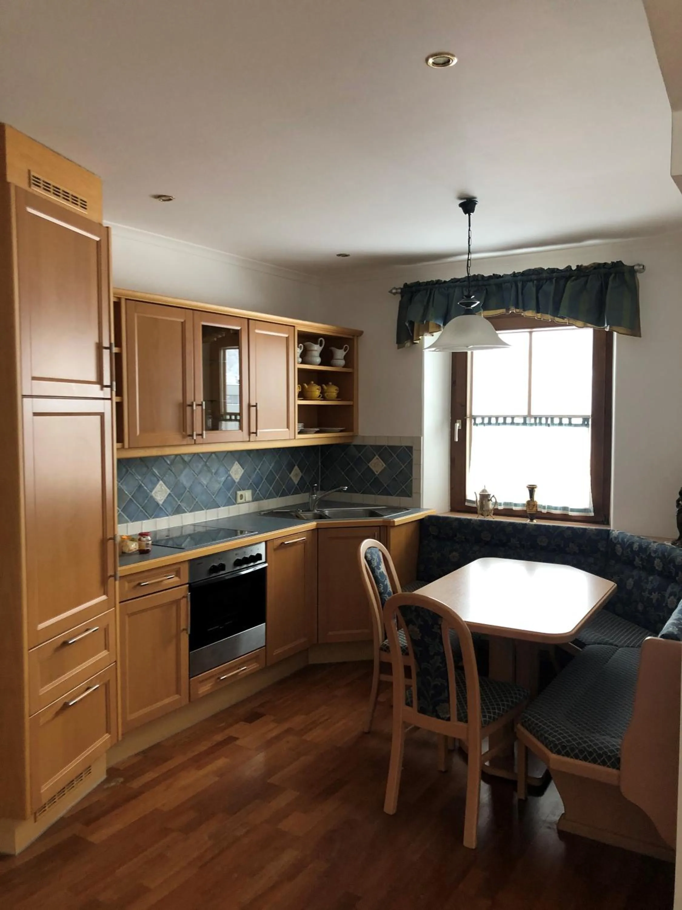 Kitchen or kitchenette in Egerbach Appartements