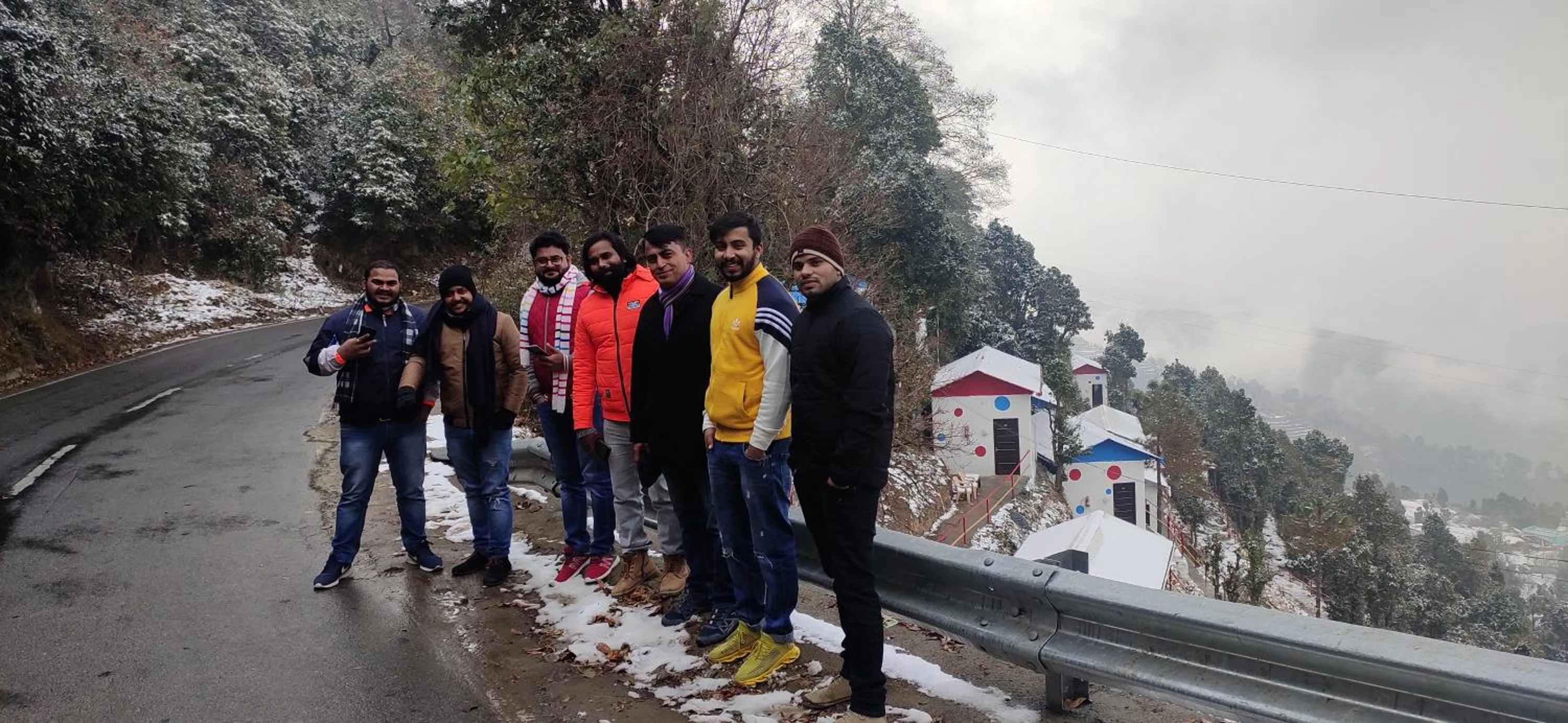 People in Dev Bhoomi Resort