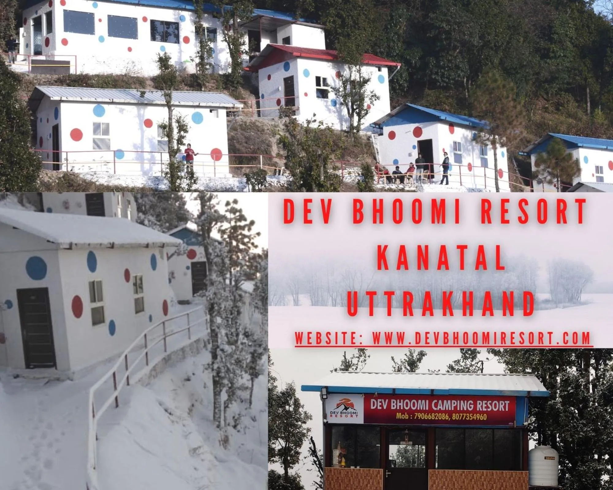 Street view in Dev Bhoomi Resort